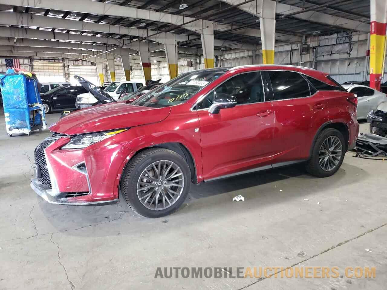 2T2BZMCA4HC096805 LEXUS RX350 2017