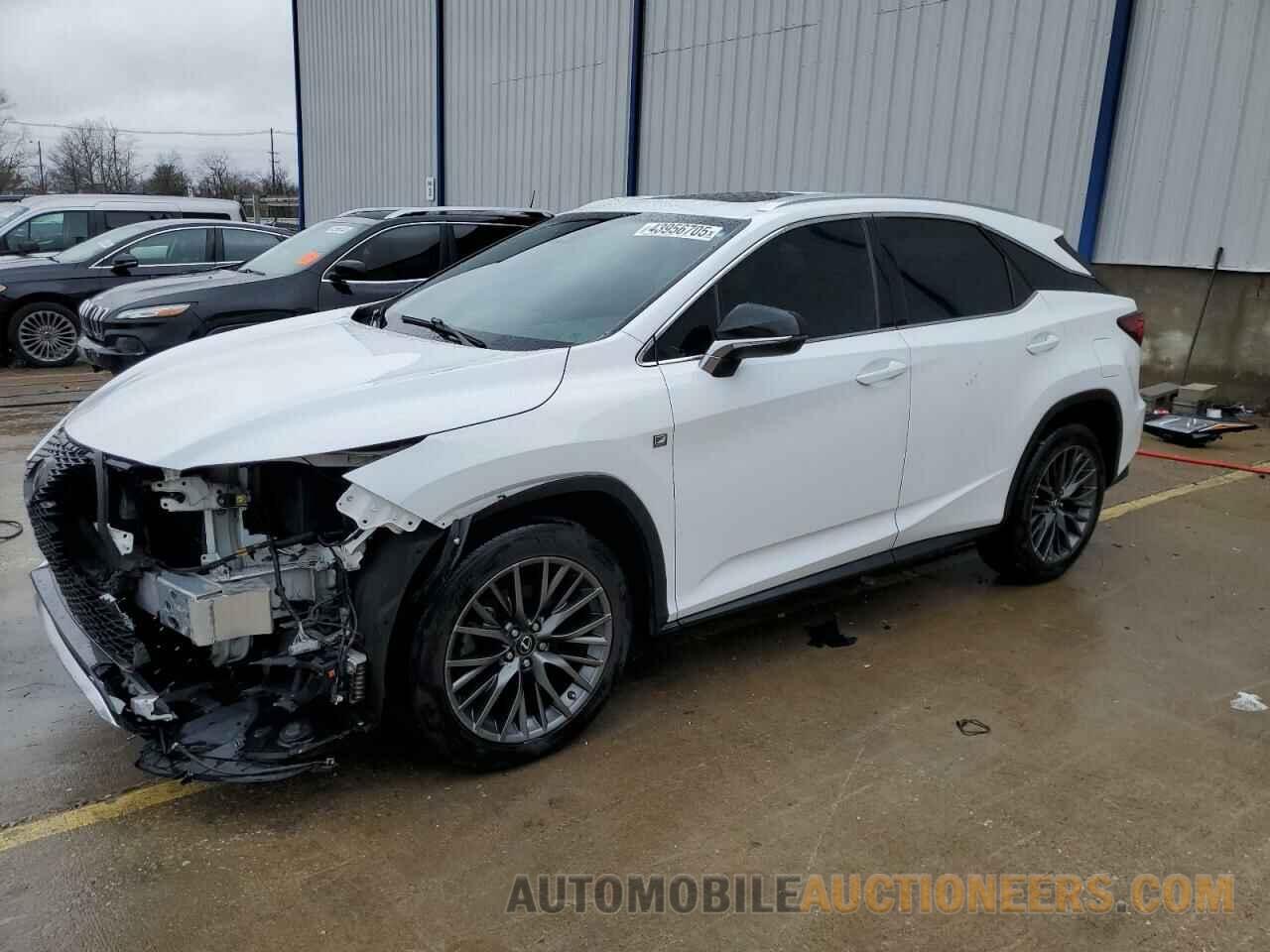 2T2BZMCA4HC099445 LEXUS RX350 2017