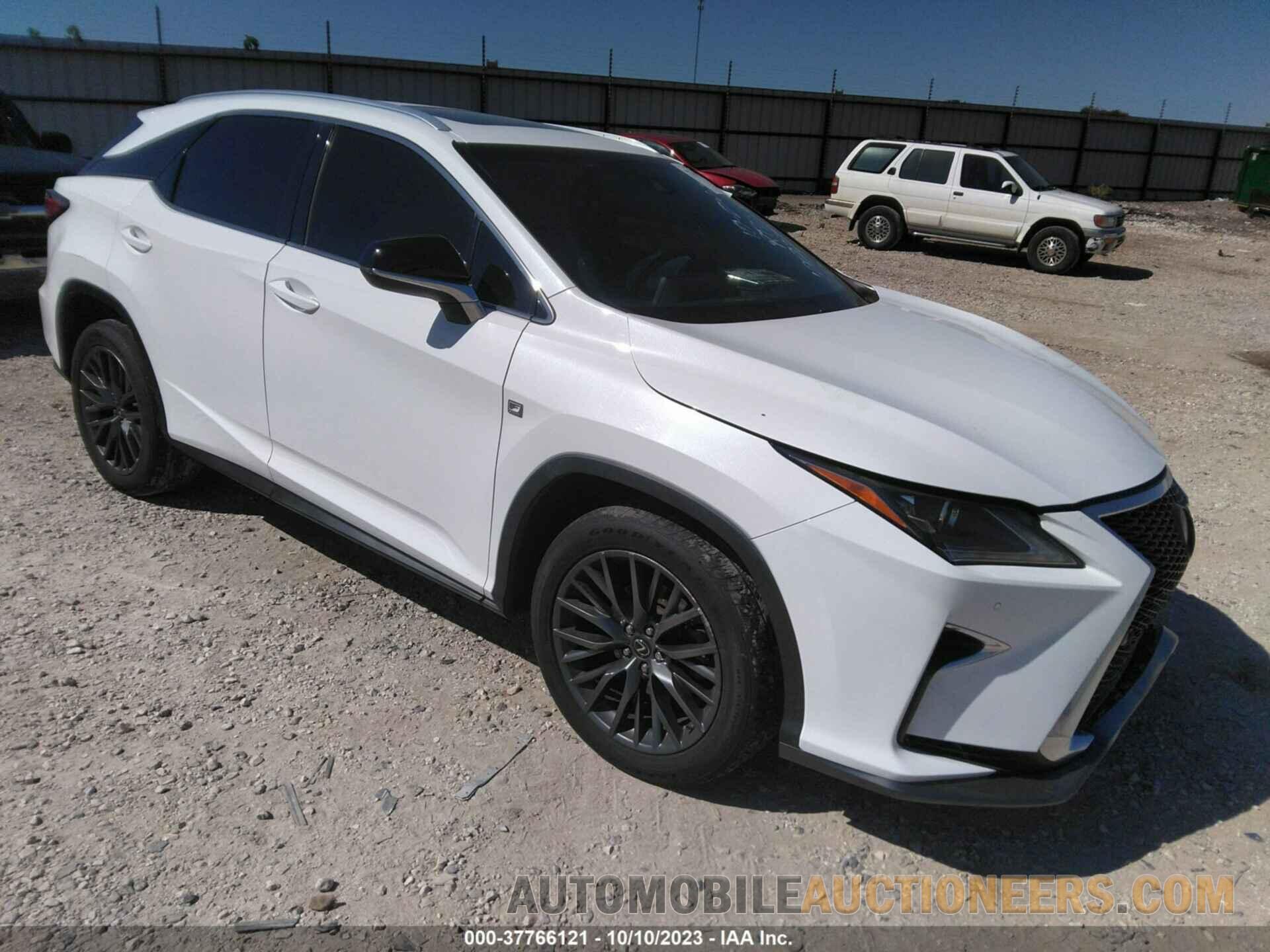 2T2BZMCA4HC100271 LEXUS RX 2017