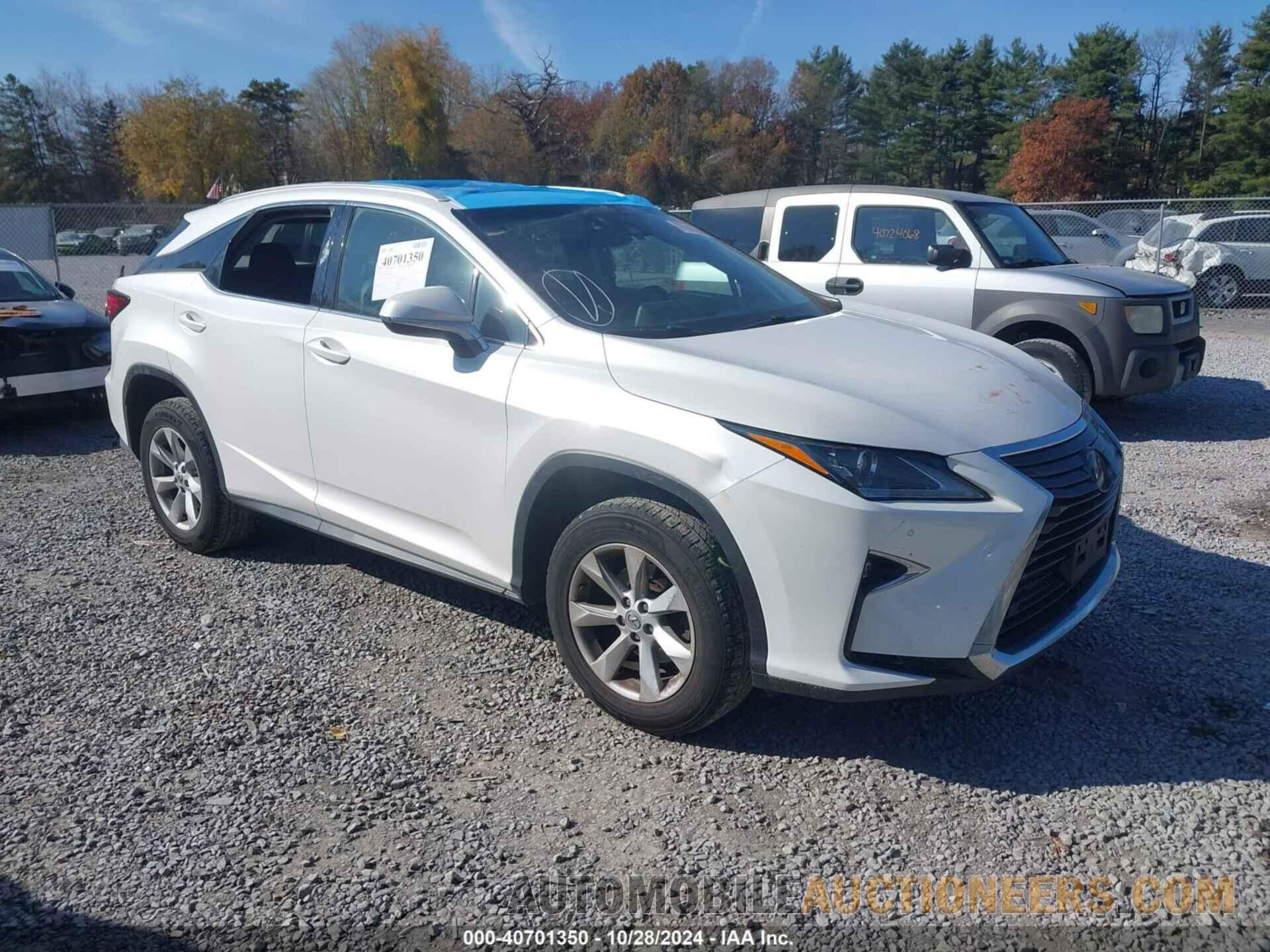 2T2BZMCA4HC100870 LEXUS RX 350 2017