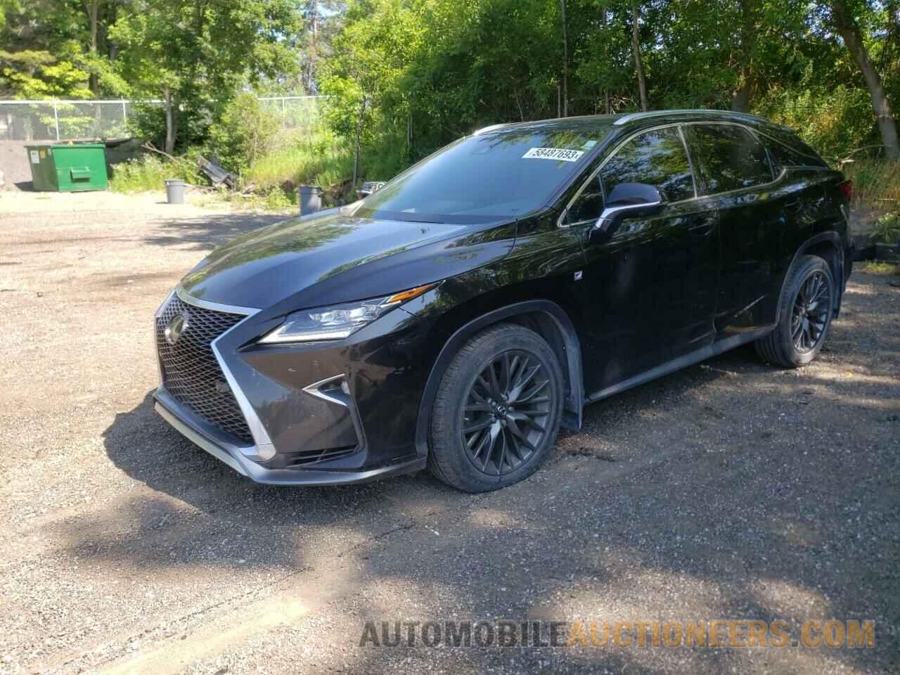 2T2BZMCA4HC103171 LEXUS RX350 2017