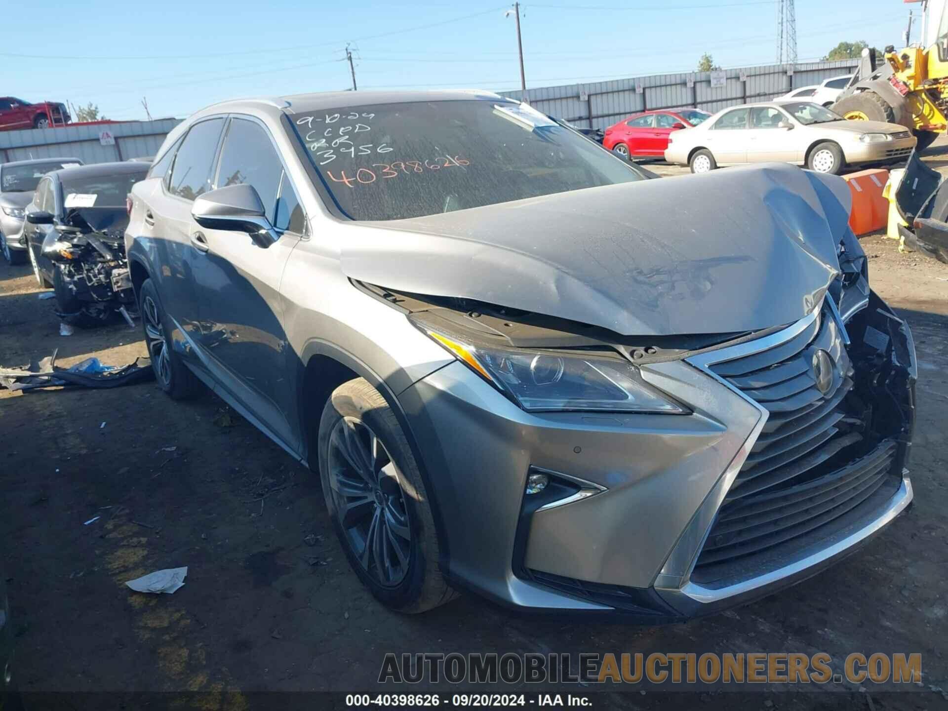 2T2BZMCA4HC113456 LEXUS RX 2017