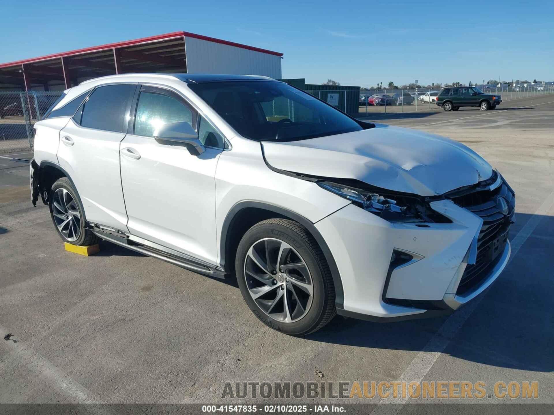 2T2BZMCA4HC127003 LEXUS RX 350 2017