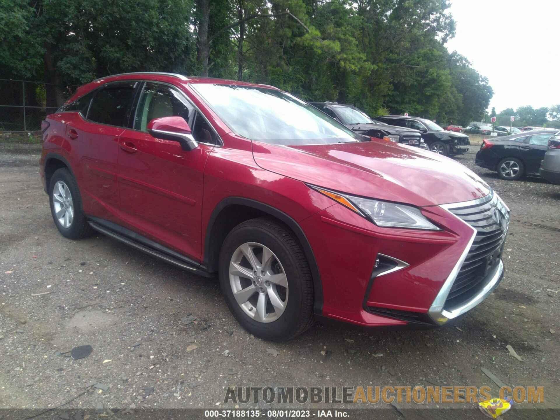 2T2BZMCA4HC127986 LEXUS RX 2017