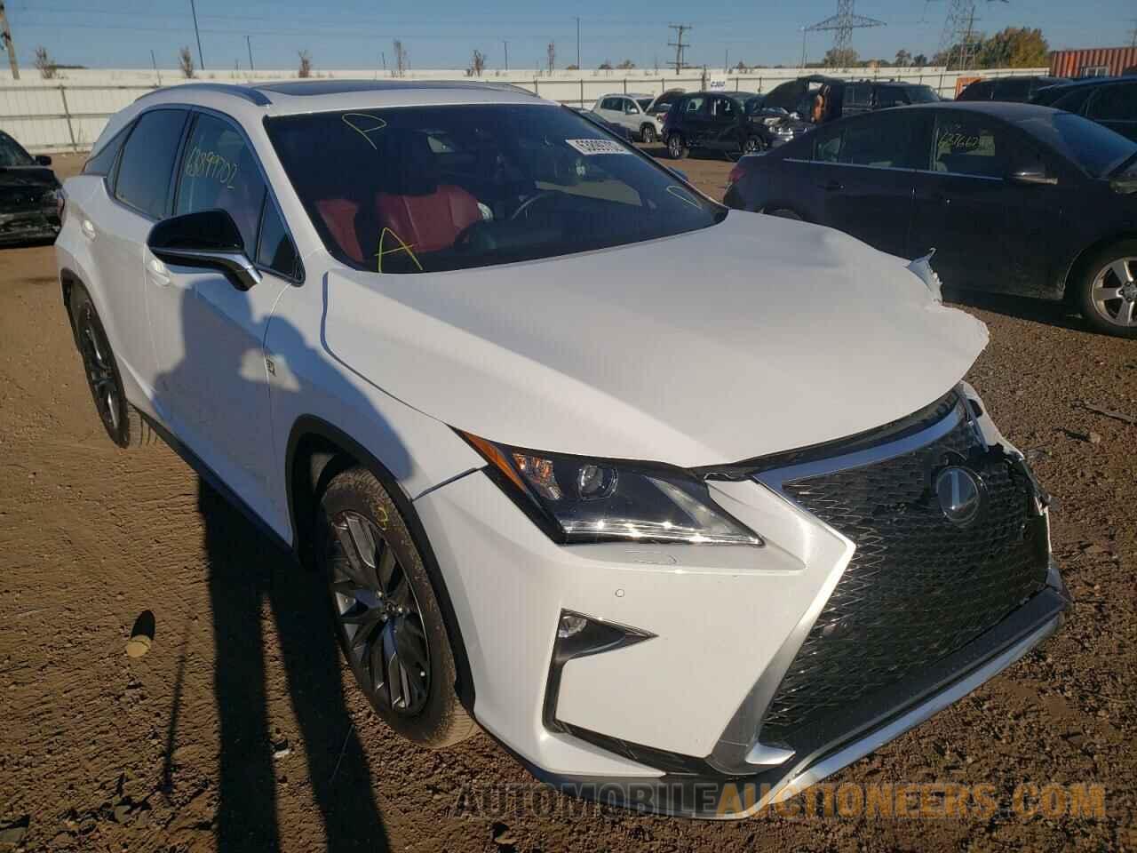 2T2BZMCA4HC128426 LEXUS RX350 2017