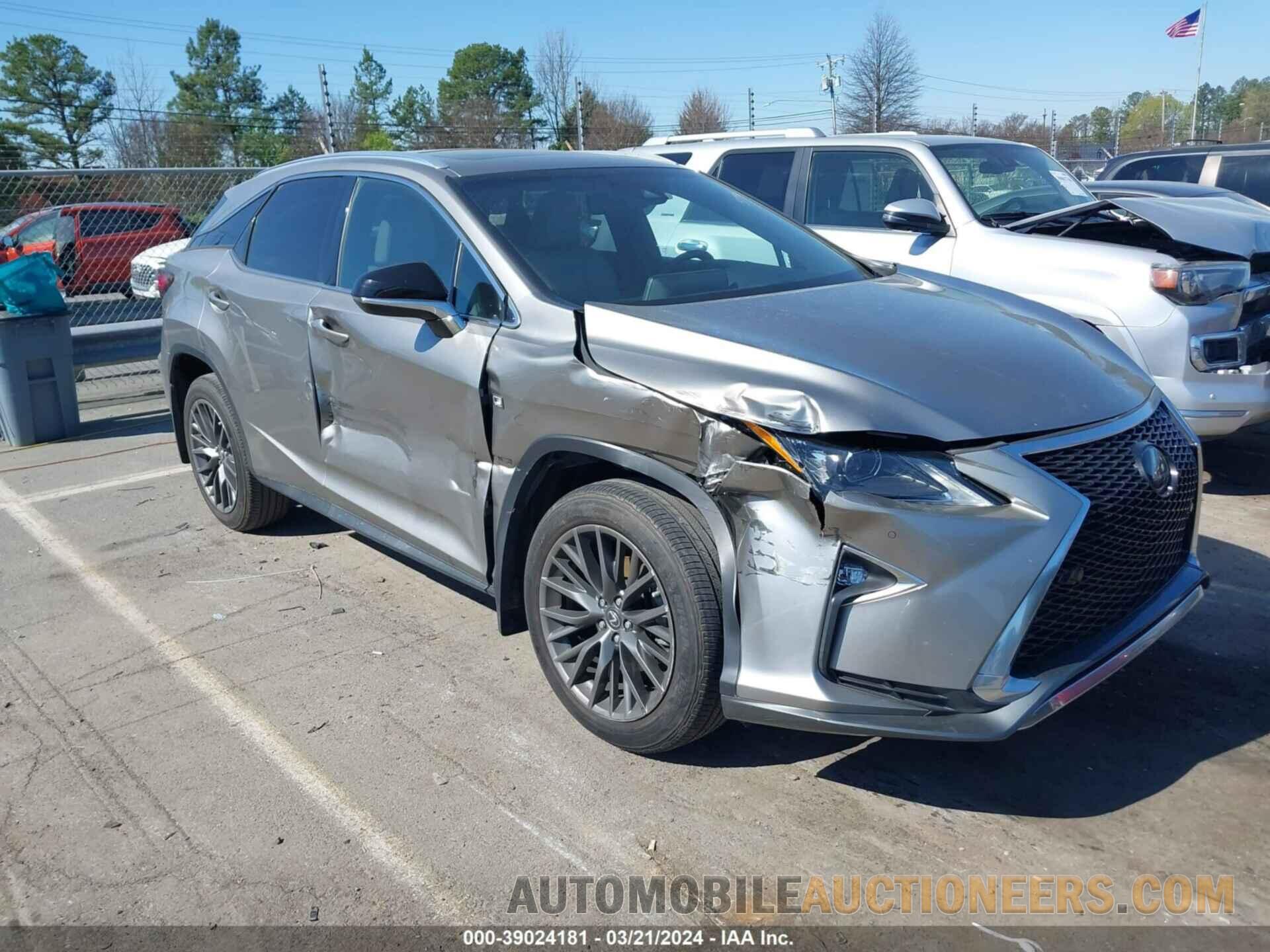 2T2BZMCA4KC211278 LEXUS RX 350 2019