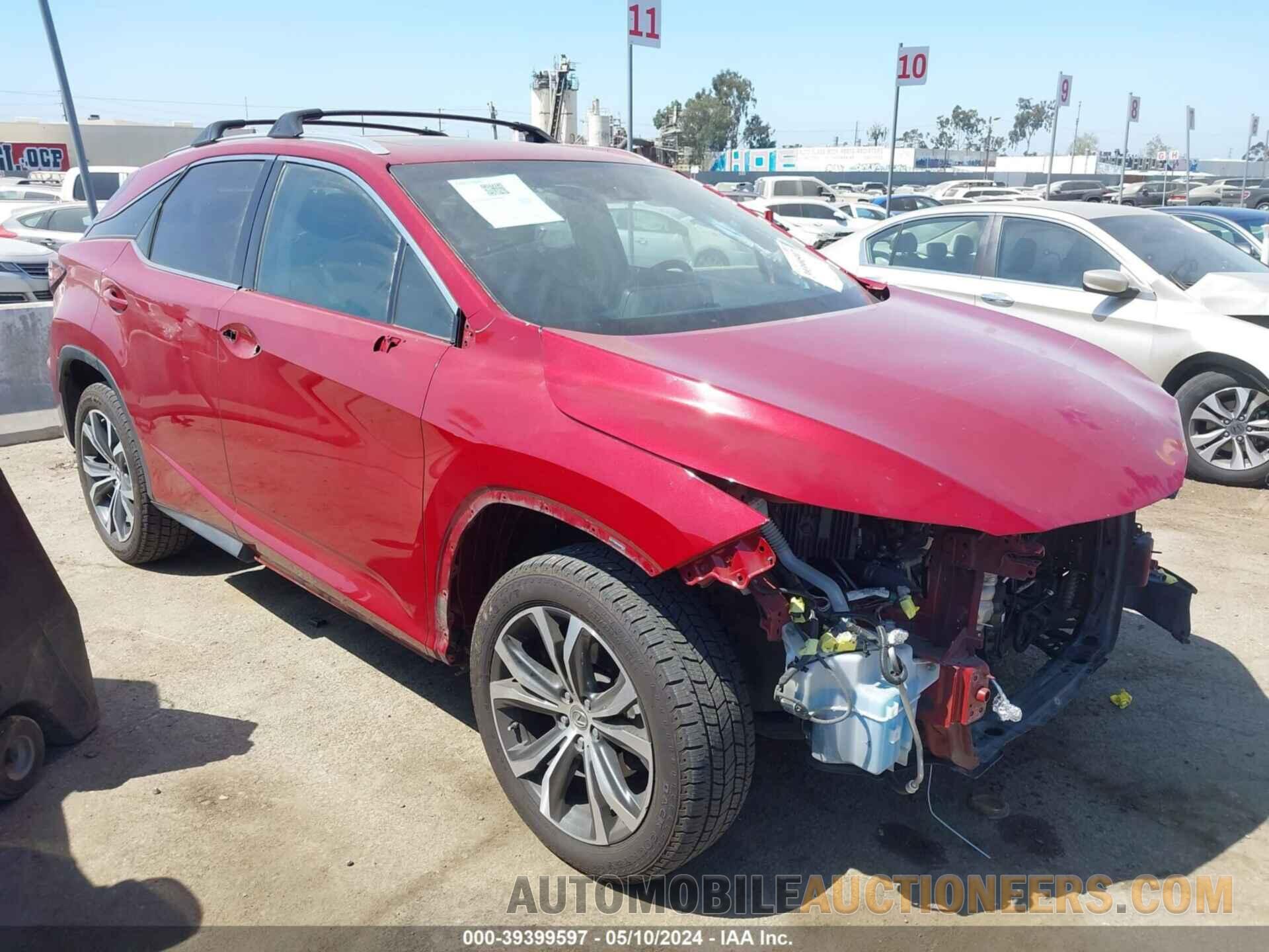 2T2BZMCA5GC002414 LEXUS RX 2016