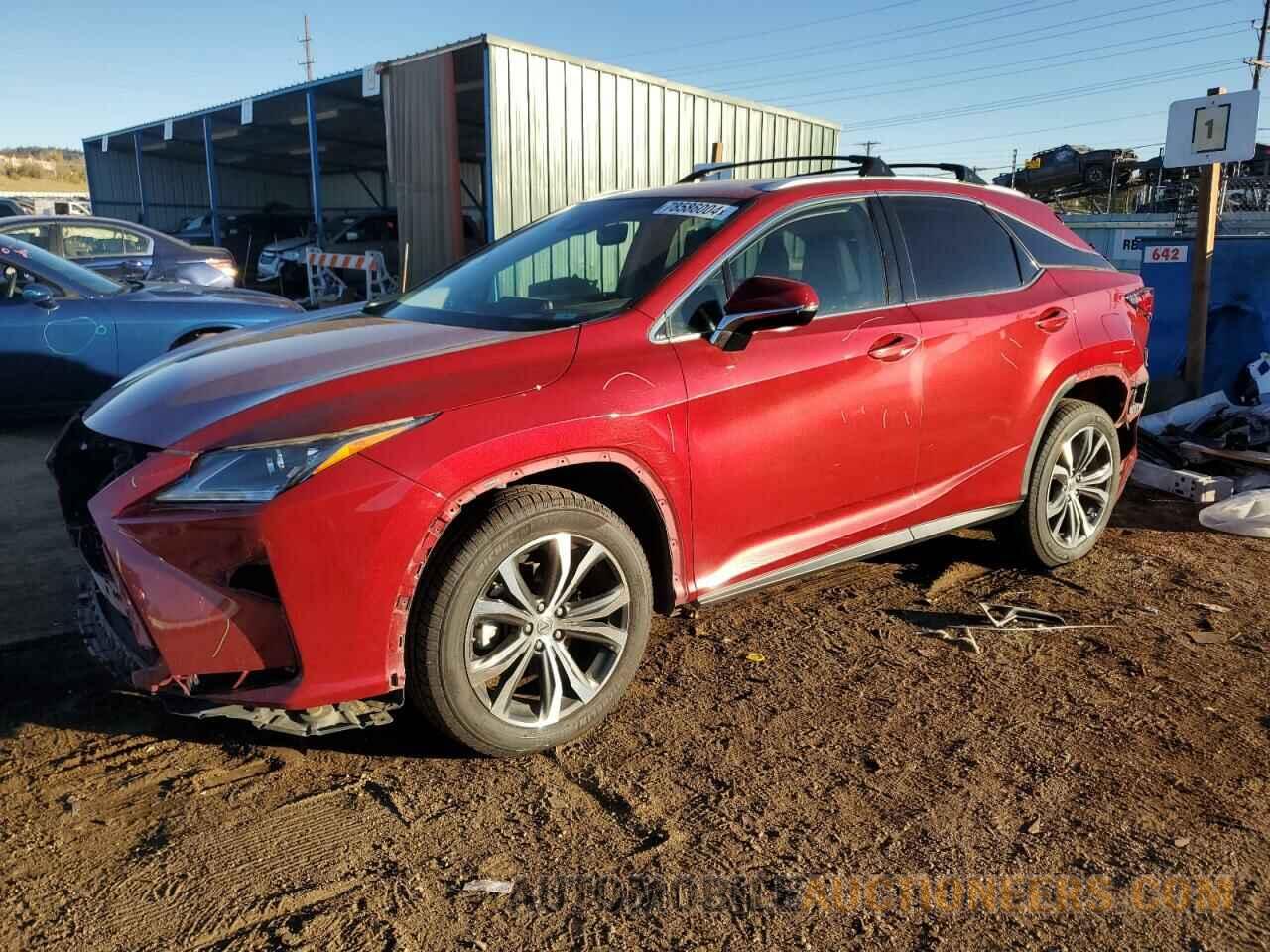 2T2BZMCA5GC014305 LEXUS RX350 2016