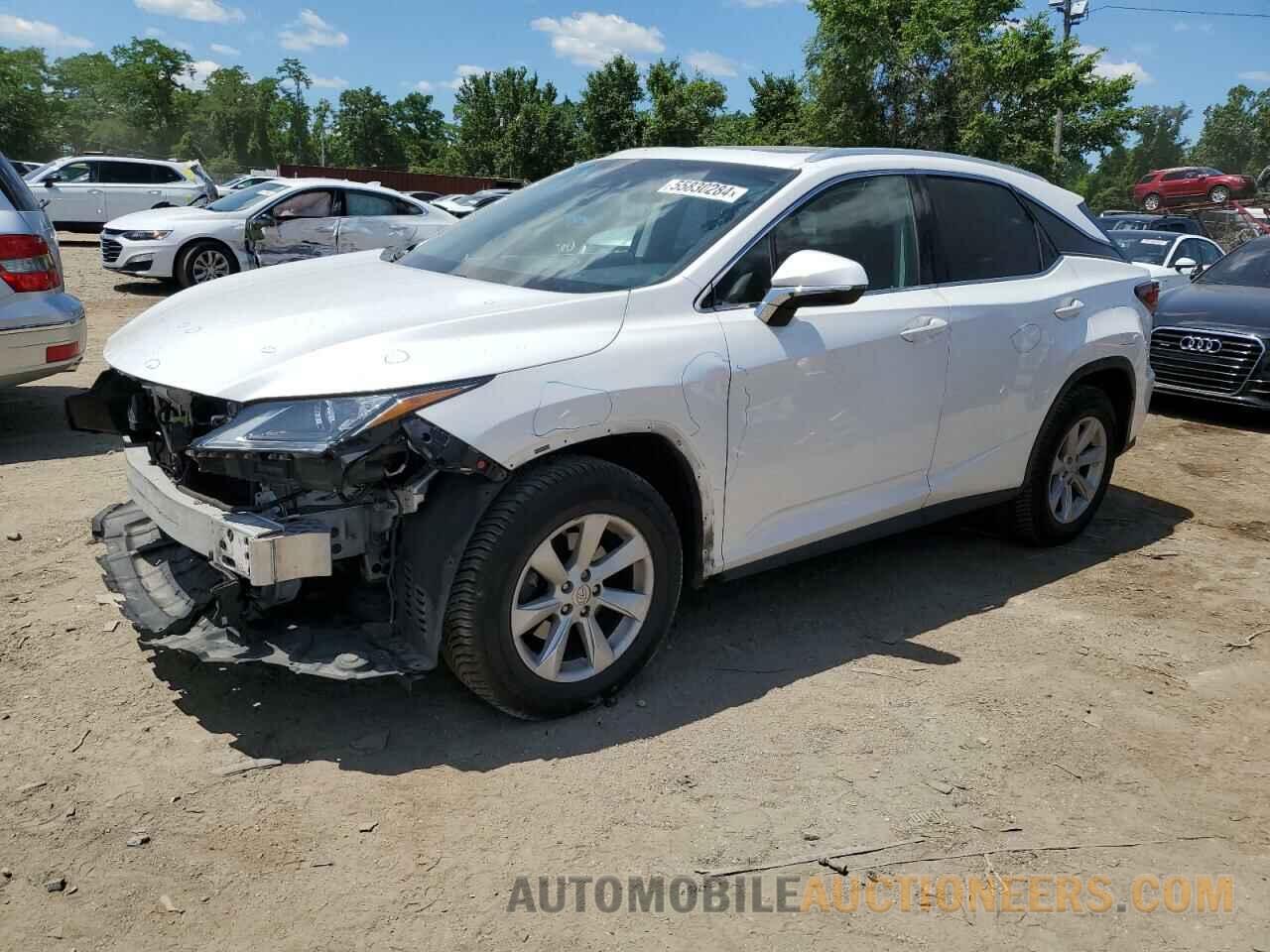 2T2BZMCA5GC017107 LEXUS RX350 2016