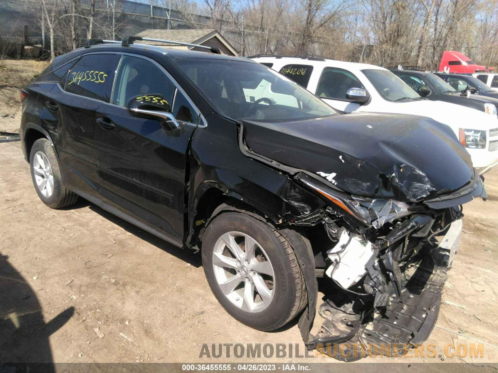 2T2BZMCA5GC017365 LEXUS RX 350 2016