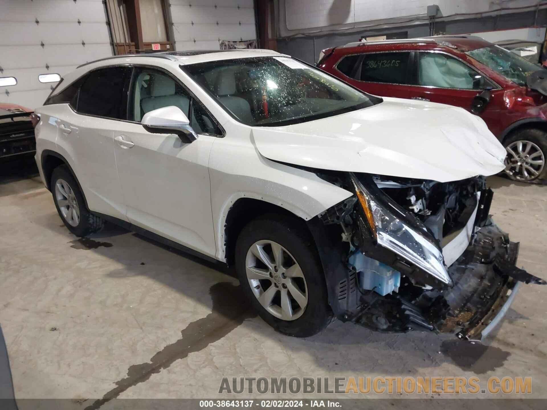 2T2BZMCA5GC043674 LEXUS RX 350 2016