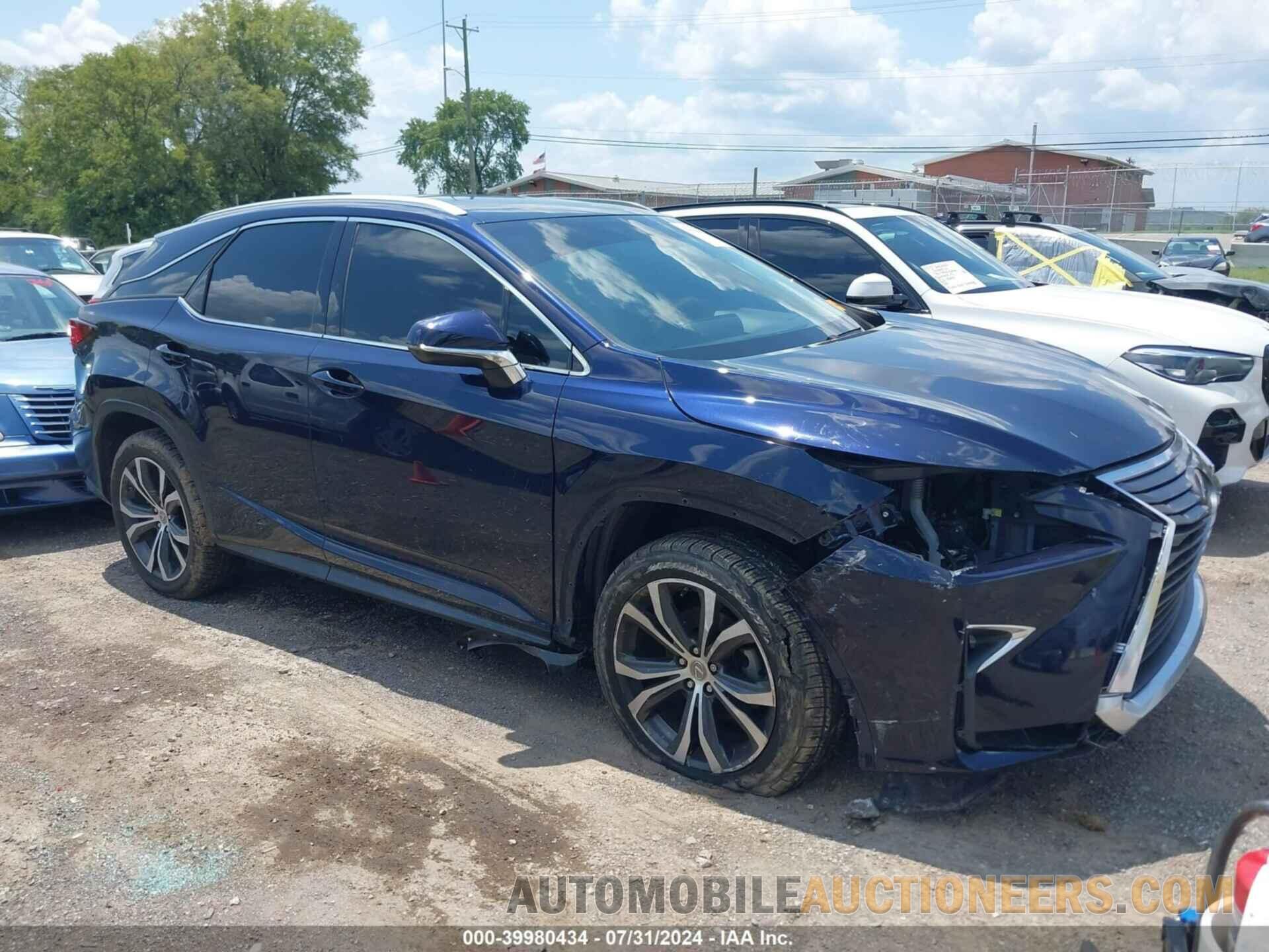 2T2BZMCA5HC079642 LEXUS RX 350 2017