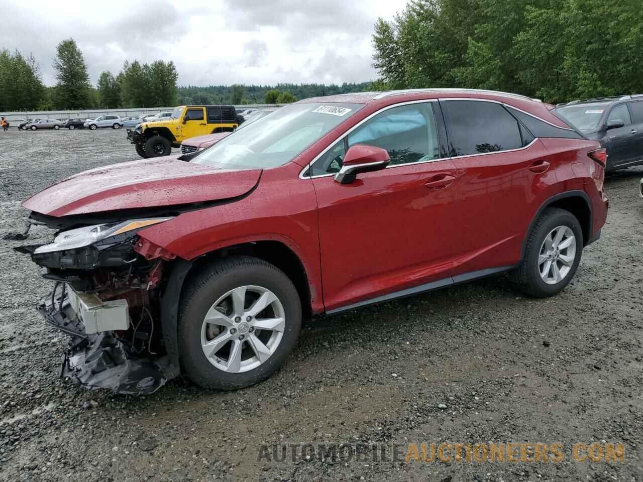 2T2BZMCA5HC089832 LEXUS RX350 2017