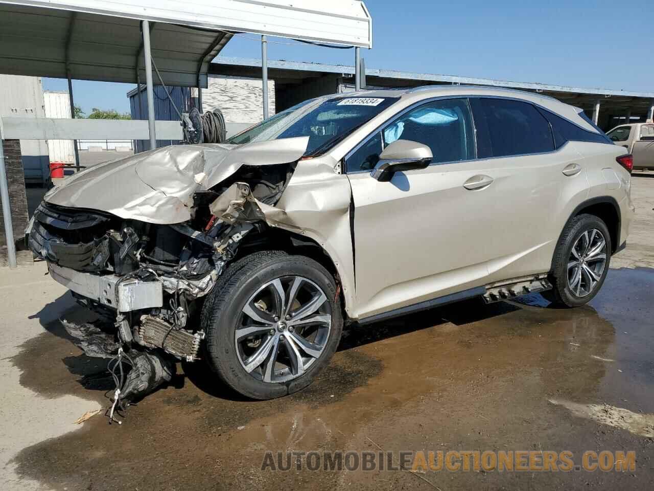 2T2BZMCA5JC143877 LEXUS RX350 2018