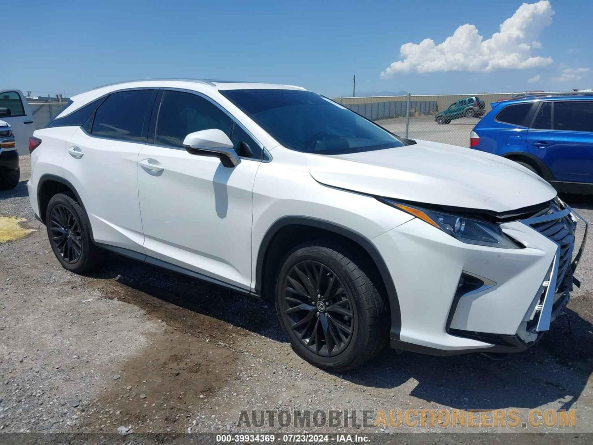 2T2BZMCA5KC183877 LEXUS RX 2019