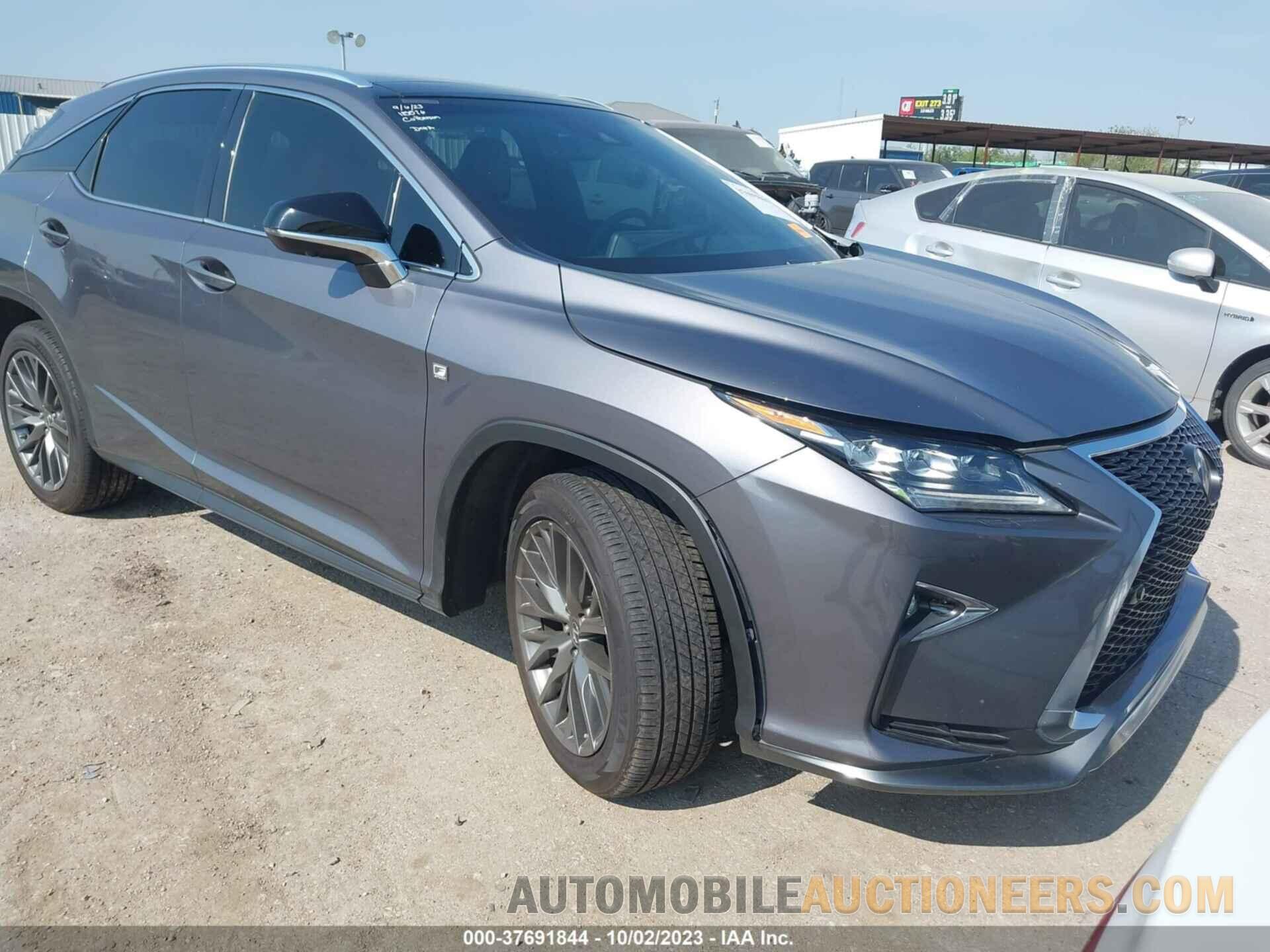 2T2BZMCA5KC184088 LEXUS RX 2019