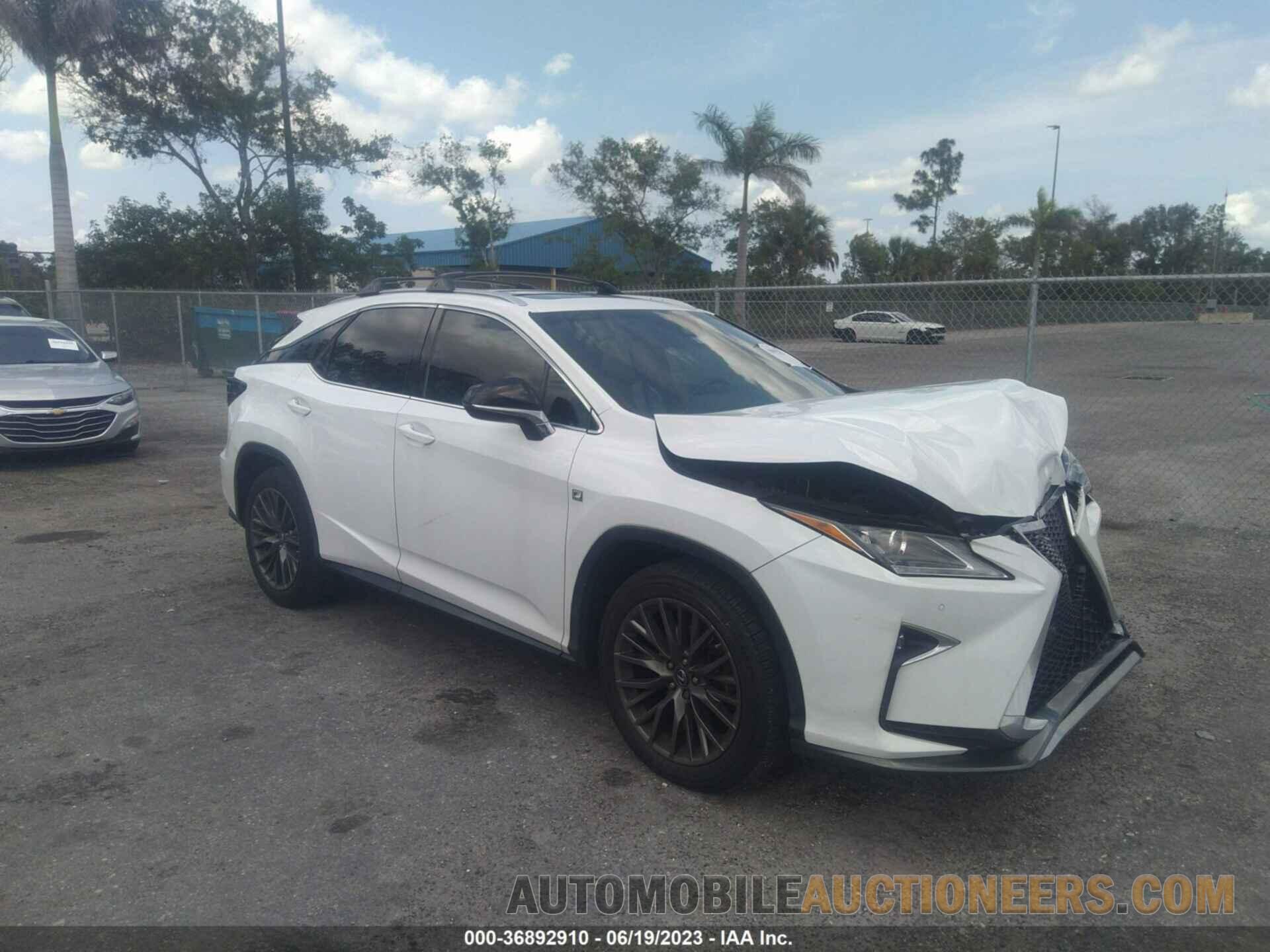 2T2BZMCA5KC191686 LEXUS RX 2019