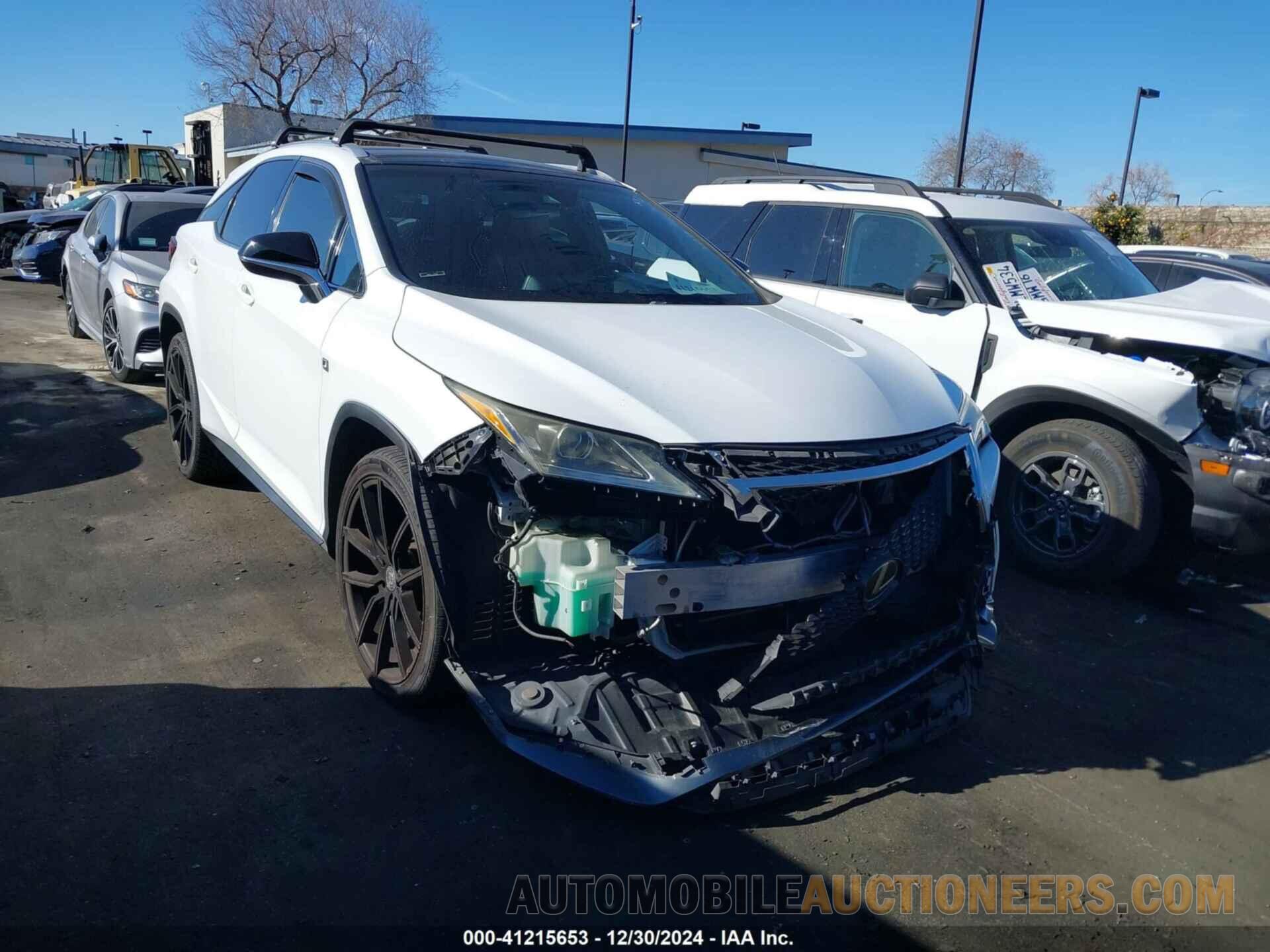 2T2BZMCA6GC008898 LEXUS RX 350 2016