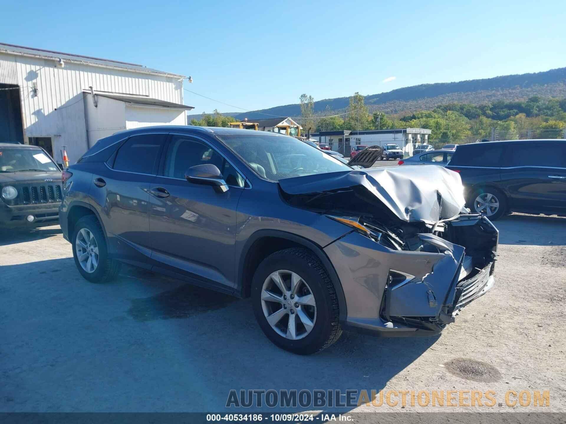 2T2BZMCA6GC010375 LEXUS RX 2016