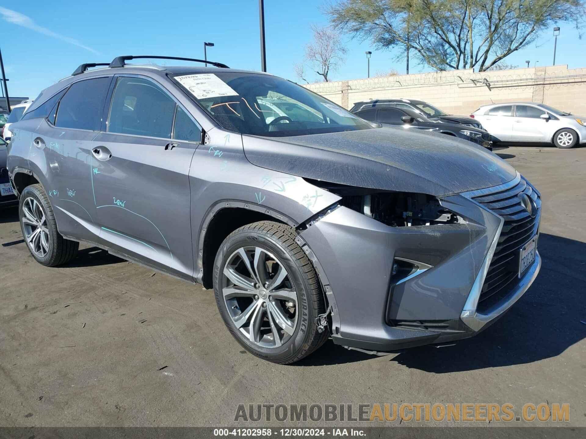 2T2BZMCA6GC013728 LEXUS RX 350 2016