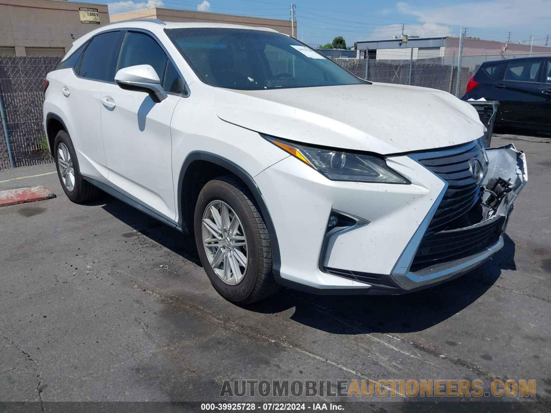 2T2BZMCA6GC024017 LEXUS RX 350 2016