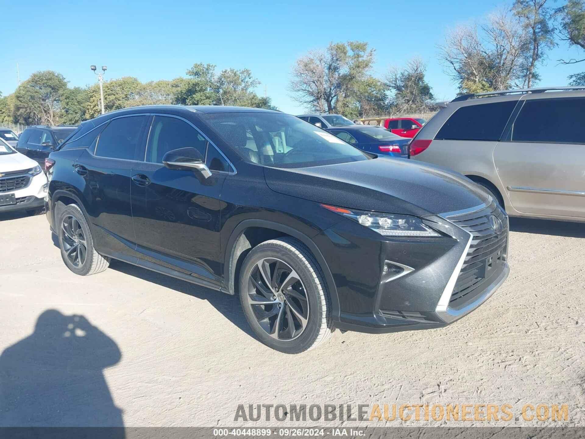 2T2BZMCA6GC034904 LEXUS RX 2016