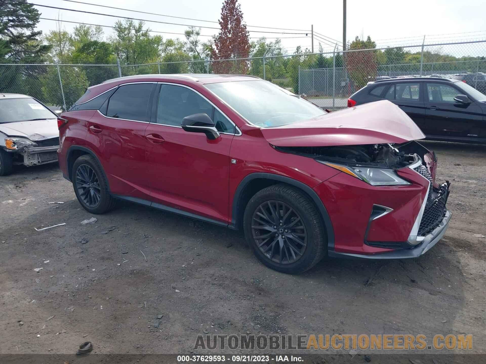 2T2BZMCA6GC046485 LEXUS RX 350 2016