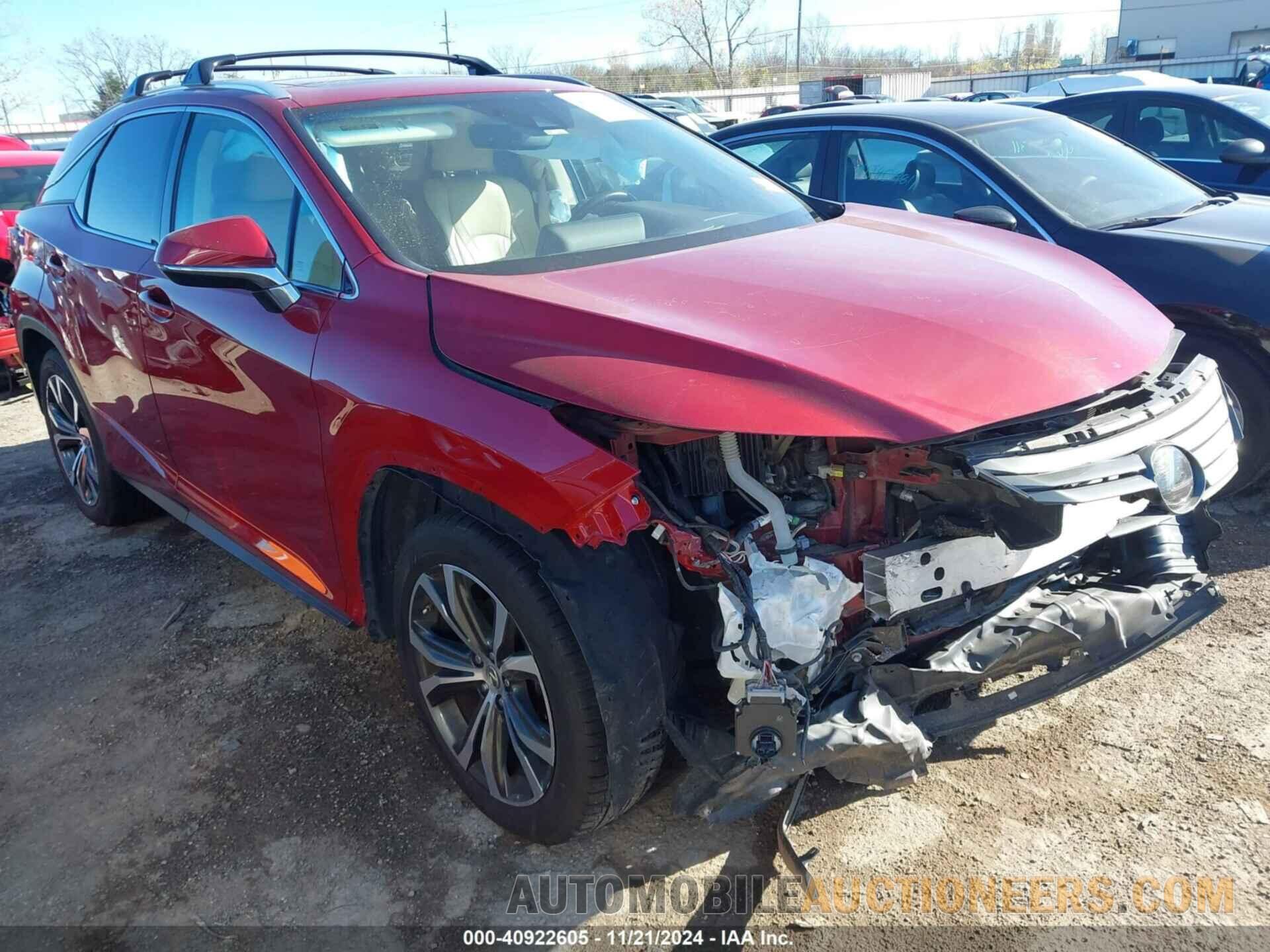 2T2BZMCA6HC065068 LEXUS RX 350 2017