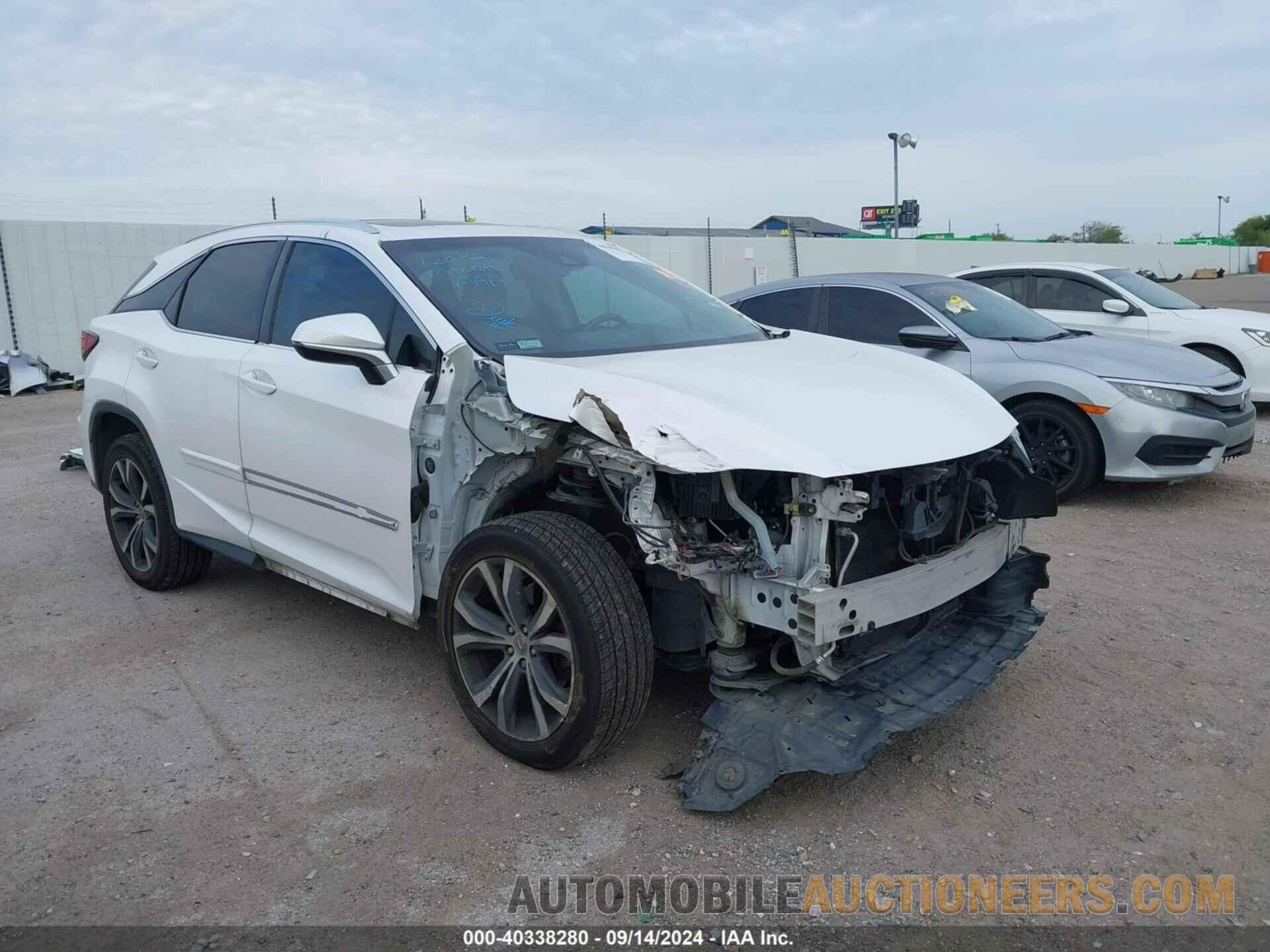 2T2BZMCA6HC074529 LEXUS RX 2017