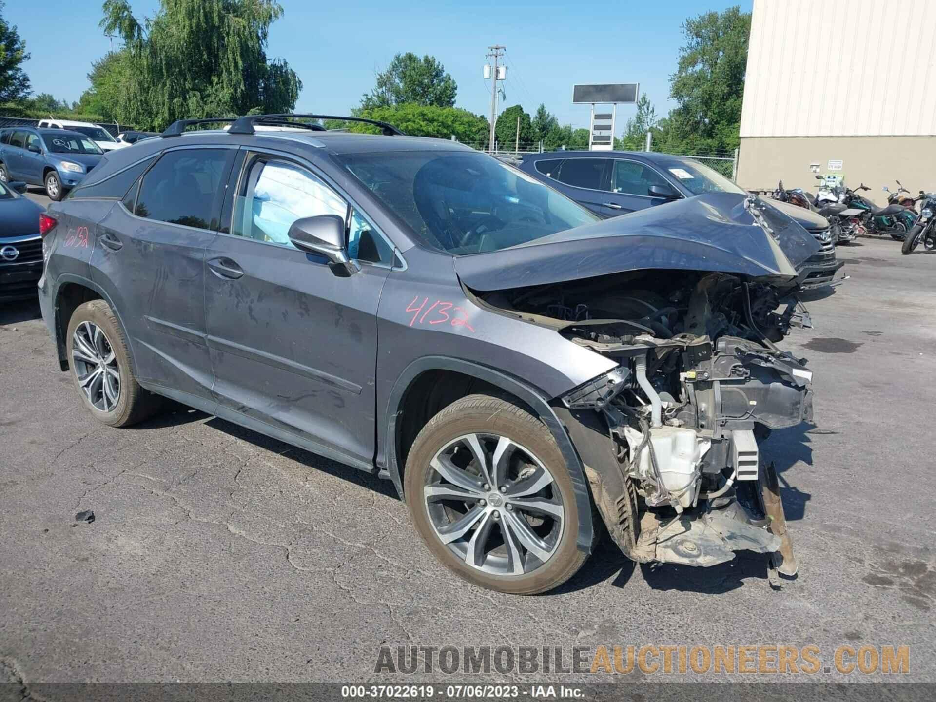 2T2BZMCA6HC080766 LEXUS RX 2017