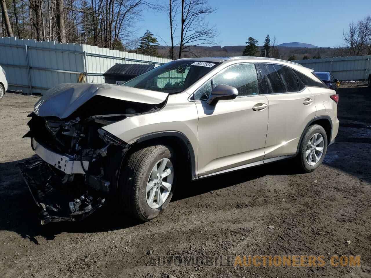 2T2BZMCA6HC099933 LEXUS RX350 2017