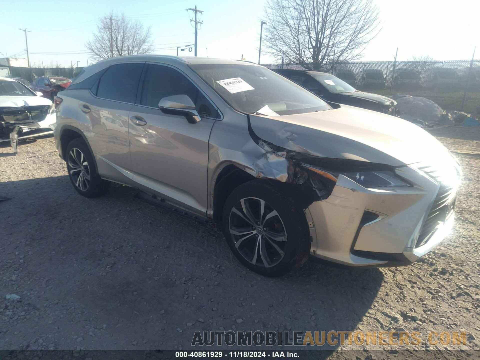 2T2BZMCA6HC104371 LEXUS RX 350 2017