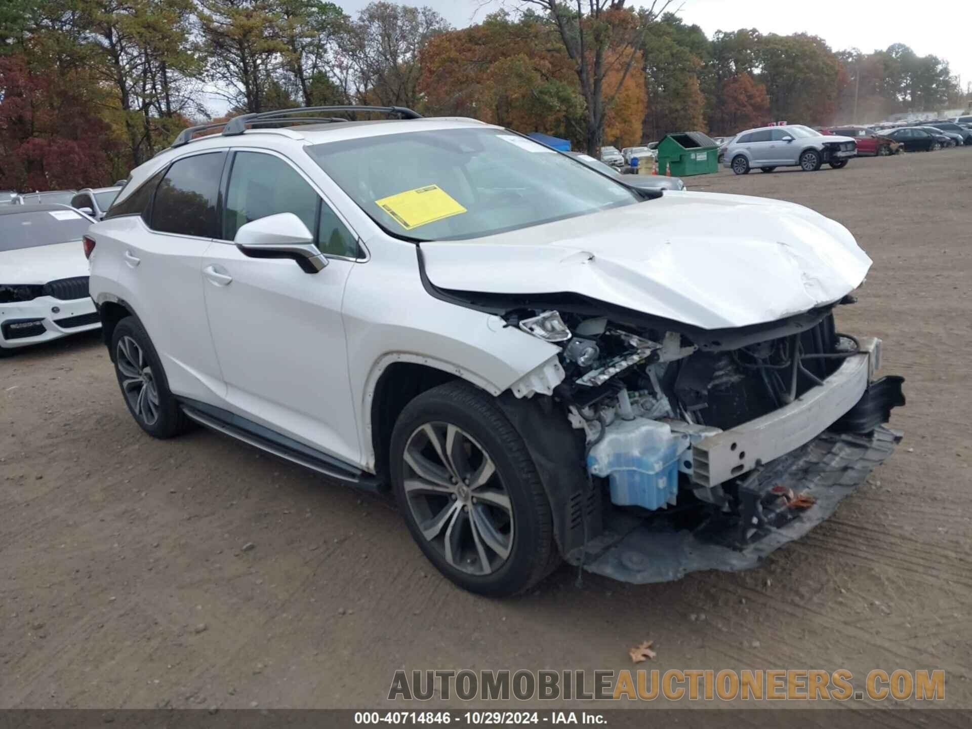 2T2BZMCA6HC110400 LEXUS RX 350 2017