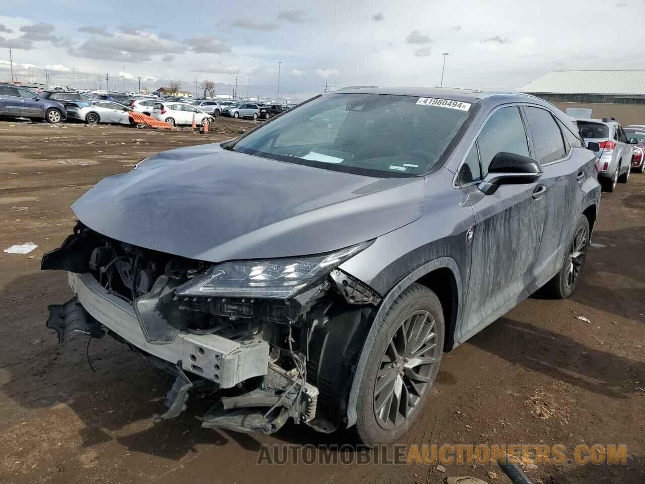 2T2BZMCA6HC122966 LEXUS RX350 2017