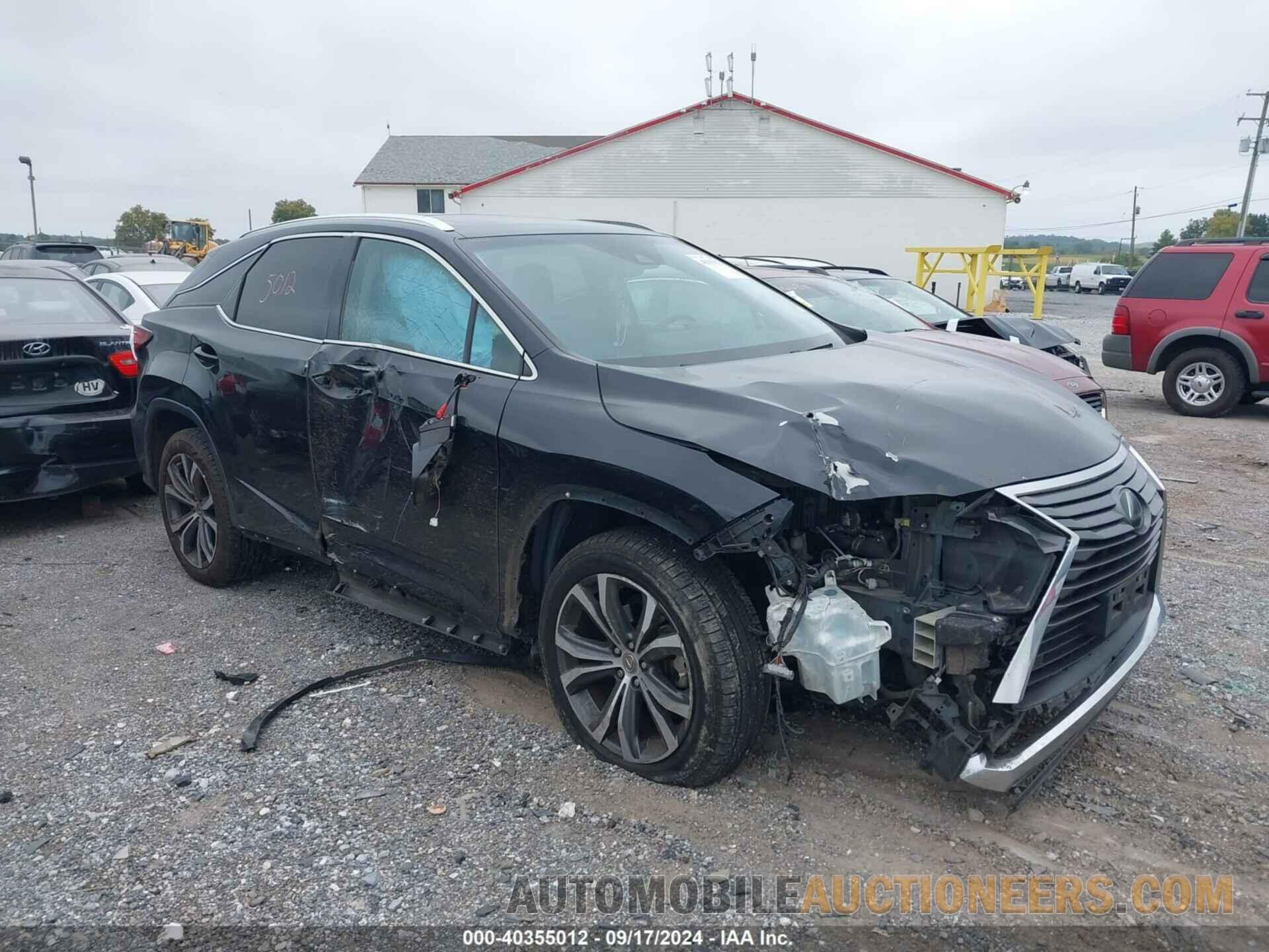 2T2BZMCA6HC126015 LEXUS RX 350 2017