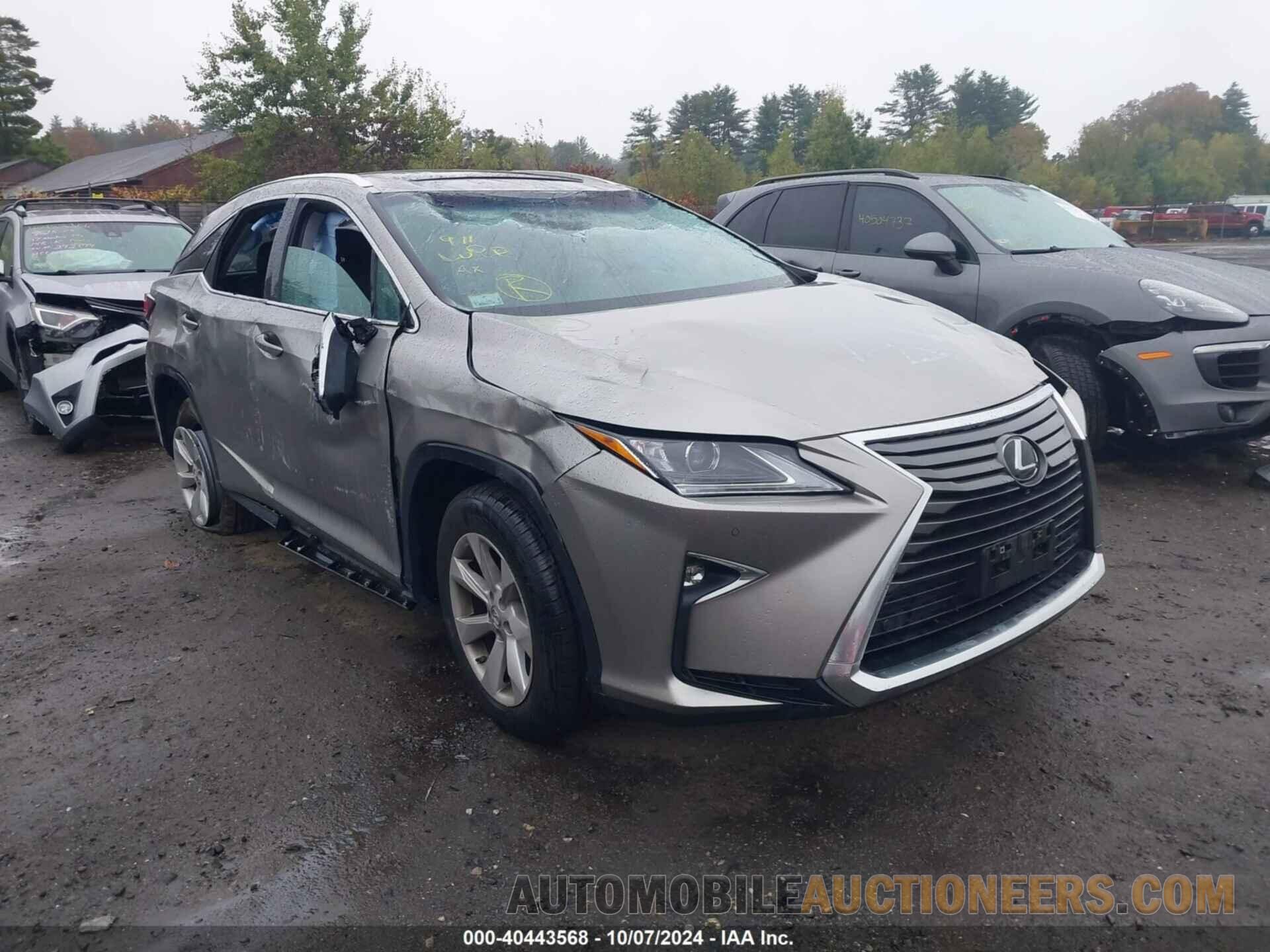 2T2BZMCA6HC127004 LEXUS RX 350 2017