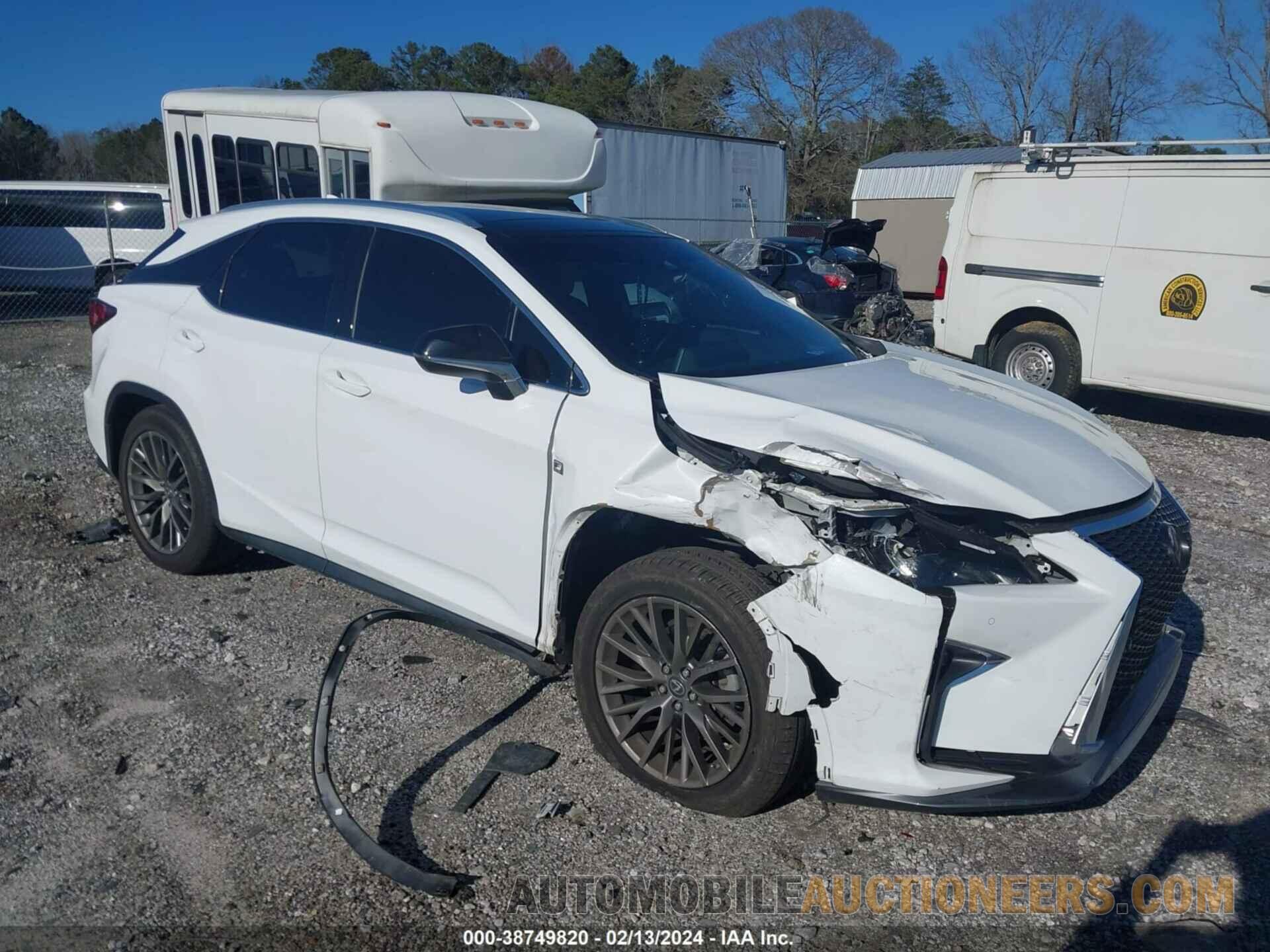 2T2BZMCA6KC178266 LEXUS RX 350 2019