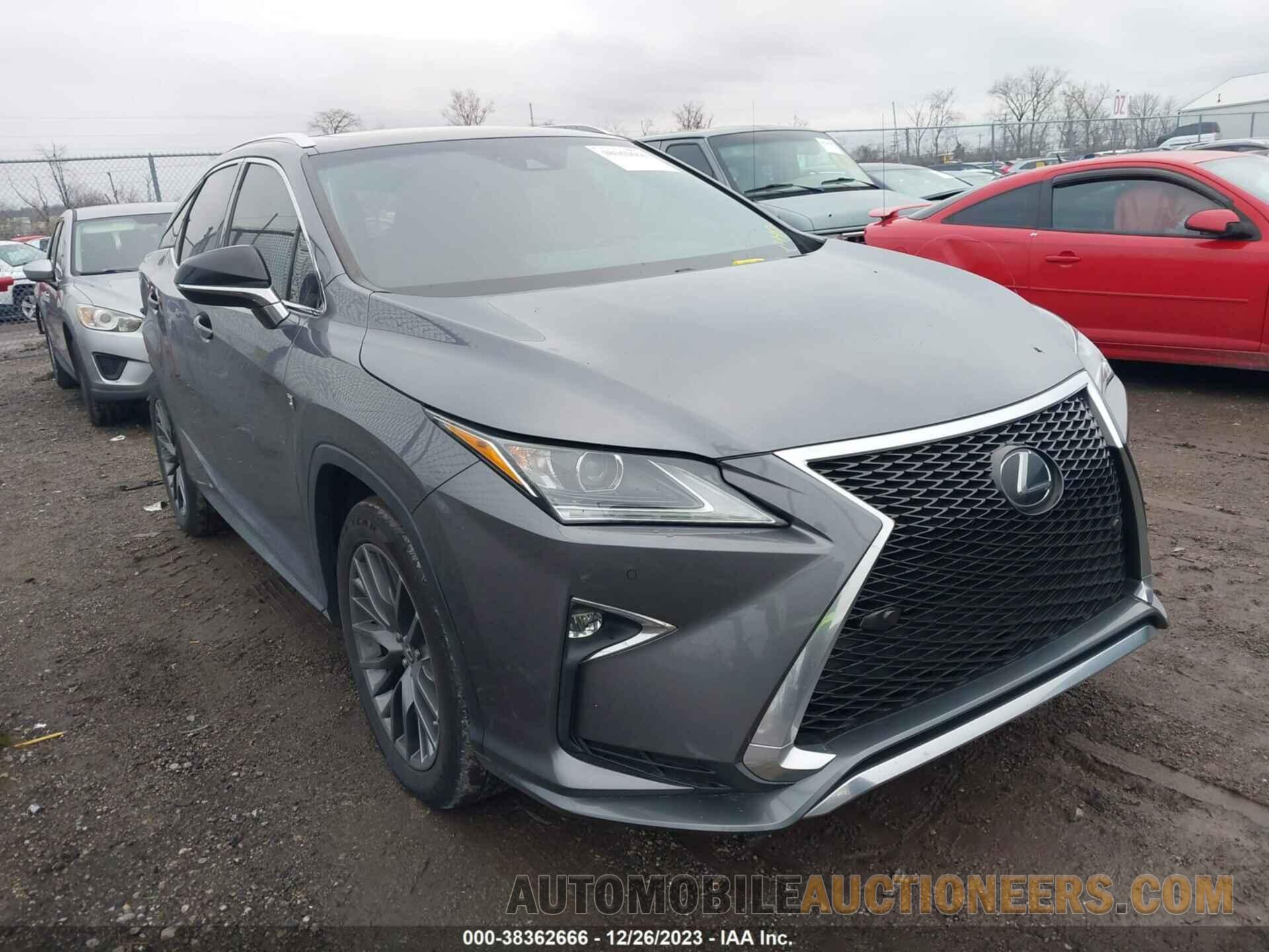 2T2BZMCA6KC205160 LEXUS RX 350 2019