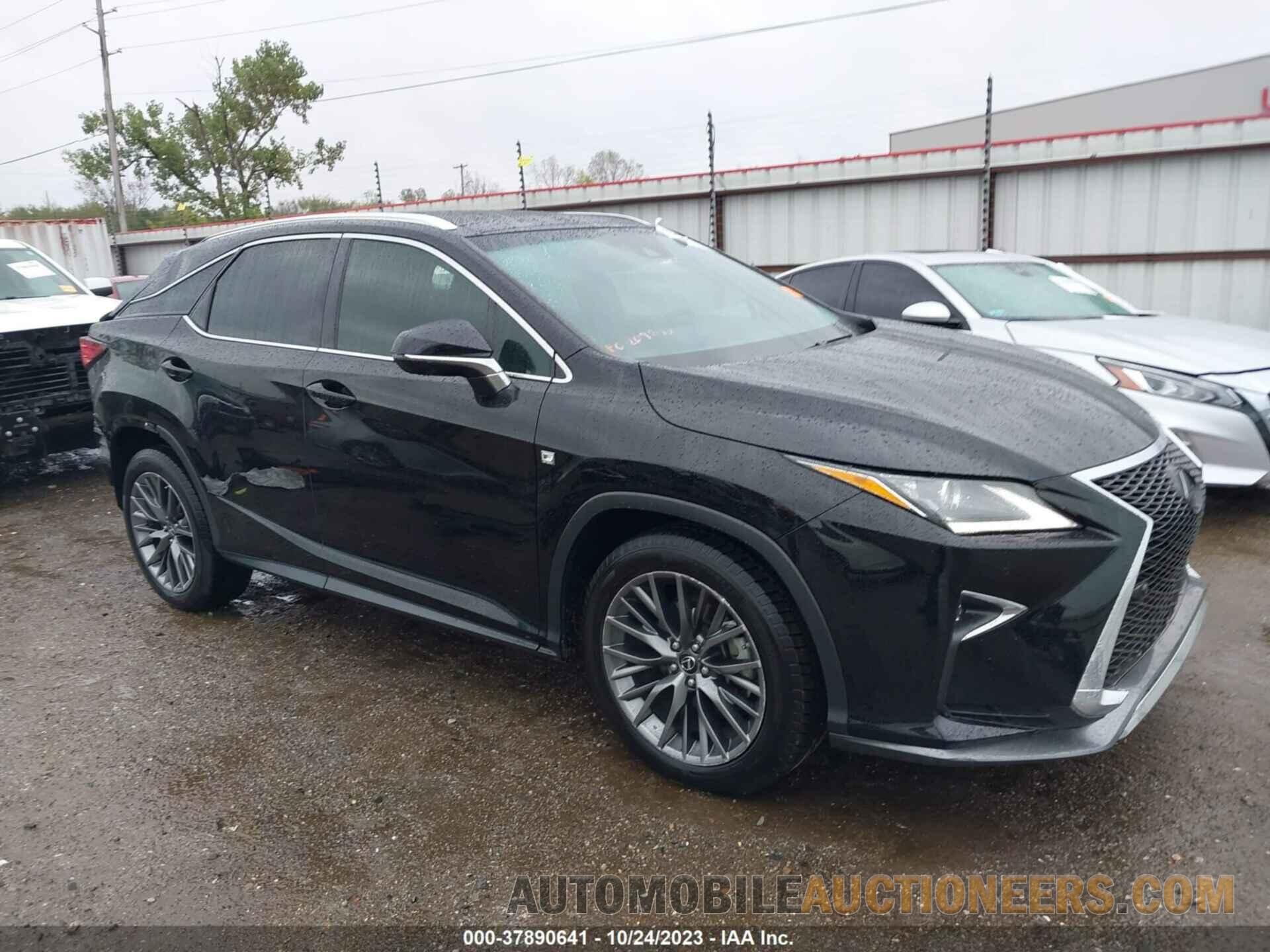 2T2BZMCA6KC209872 LEXUS RX 2019