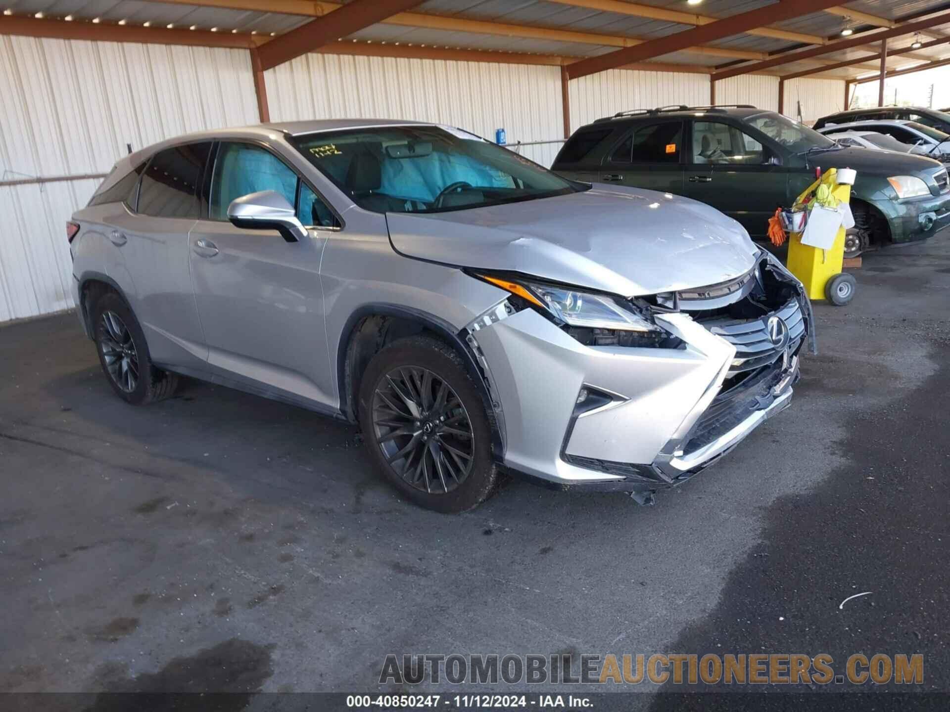 2T2BZMCA7GC001202 LEXUS RX 350 2016