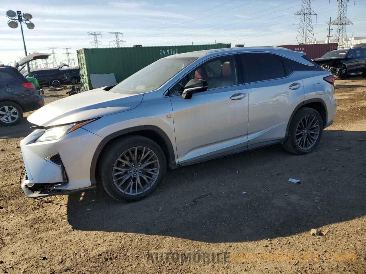 2T2BZMCA7GC004164 LEXUS RX350 2016