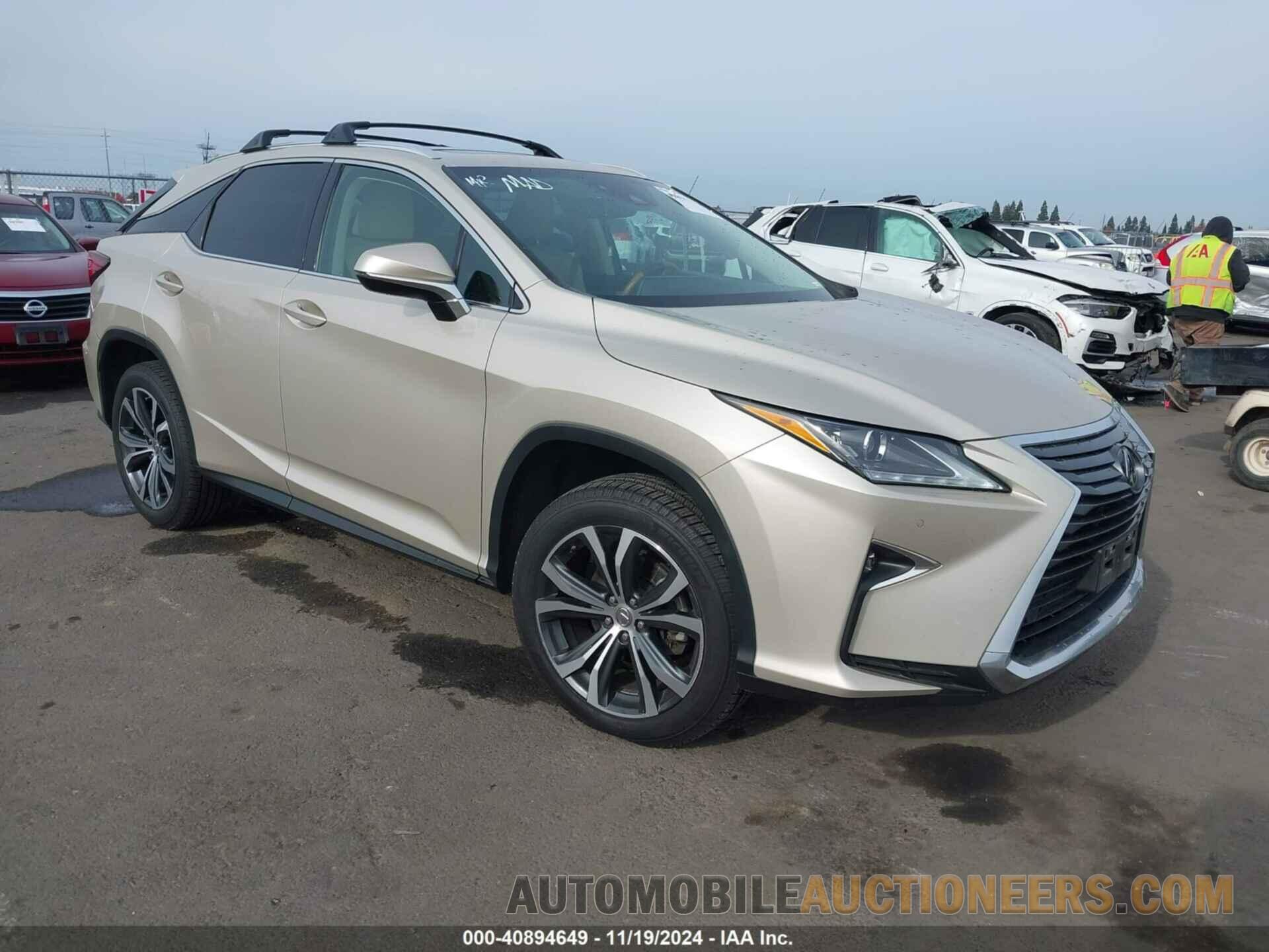 2T2BZMCA7GC004343 LEXUS RX 2016