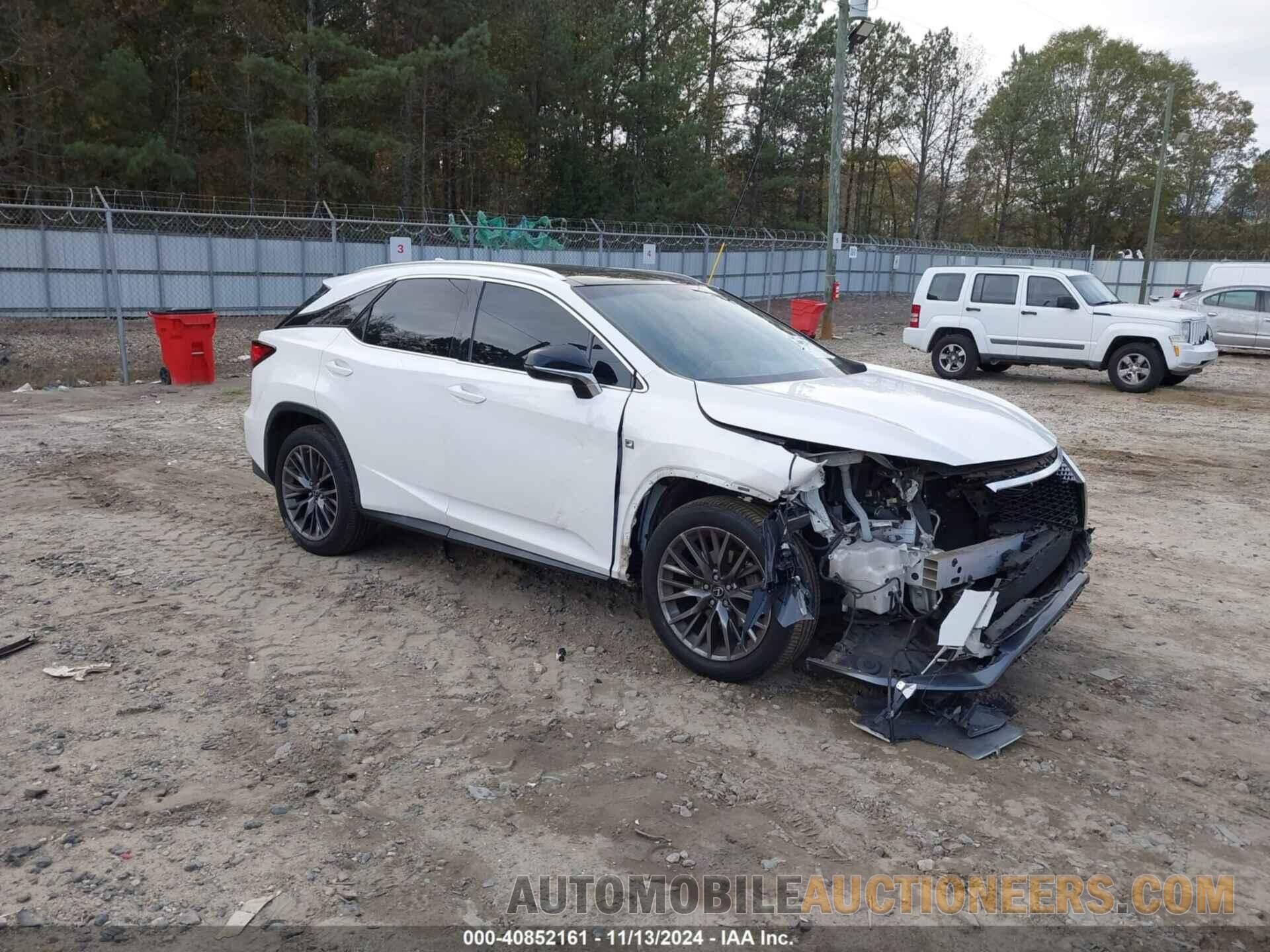 2T2BZMCA7GC005315 LEXUS RX 350 2016