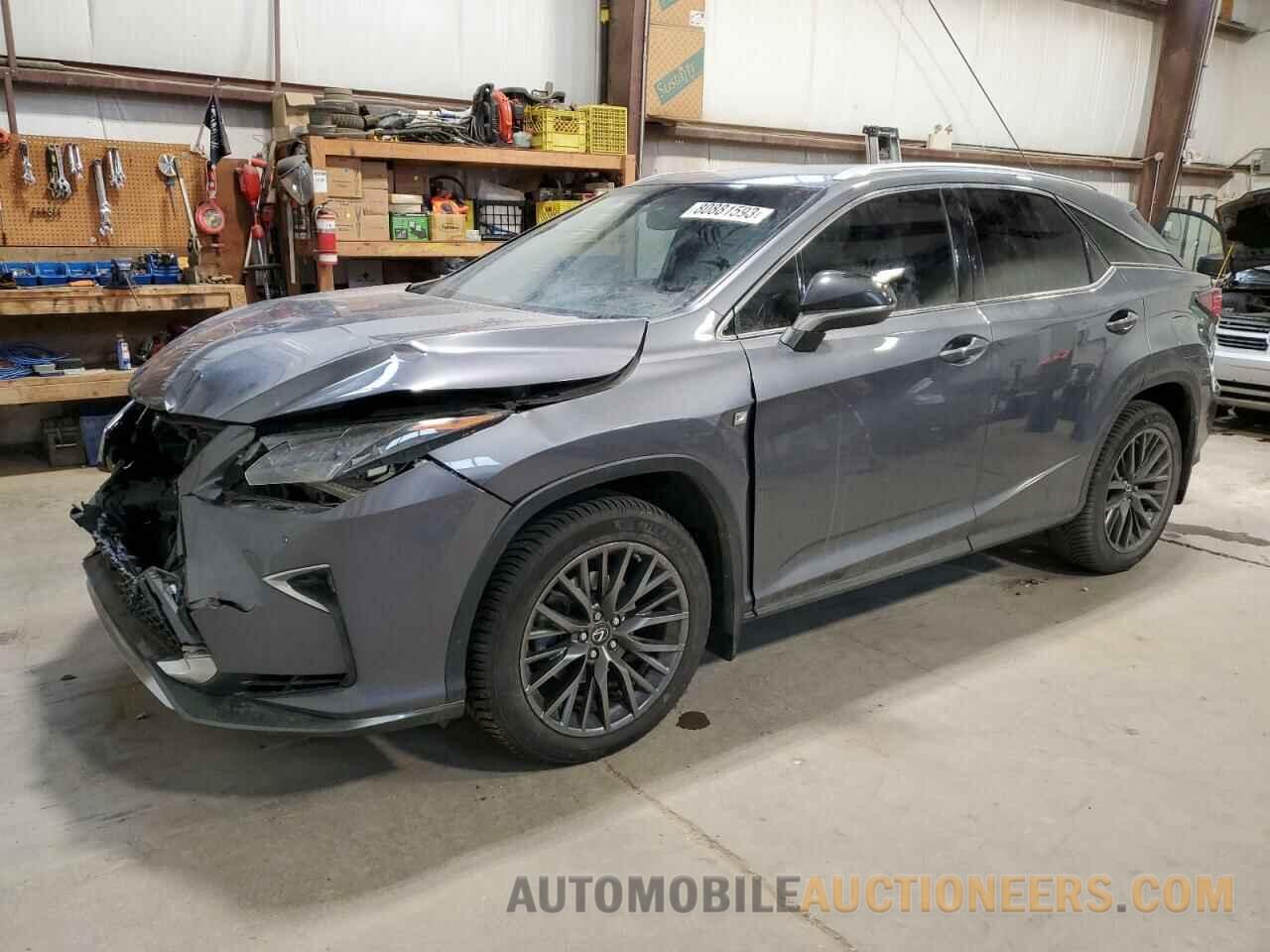 2T2BZMCA7GC023779 LEXUS RX350 2016