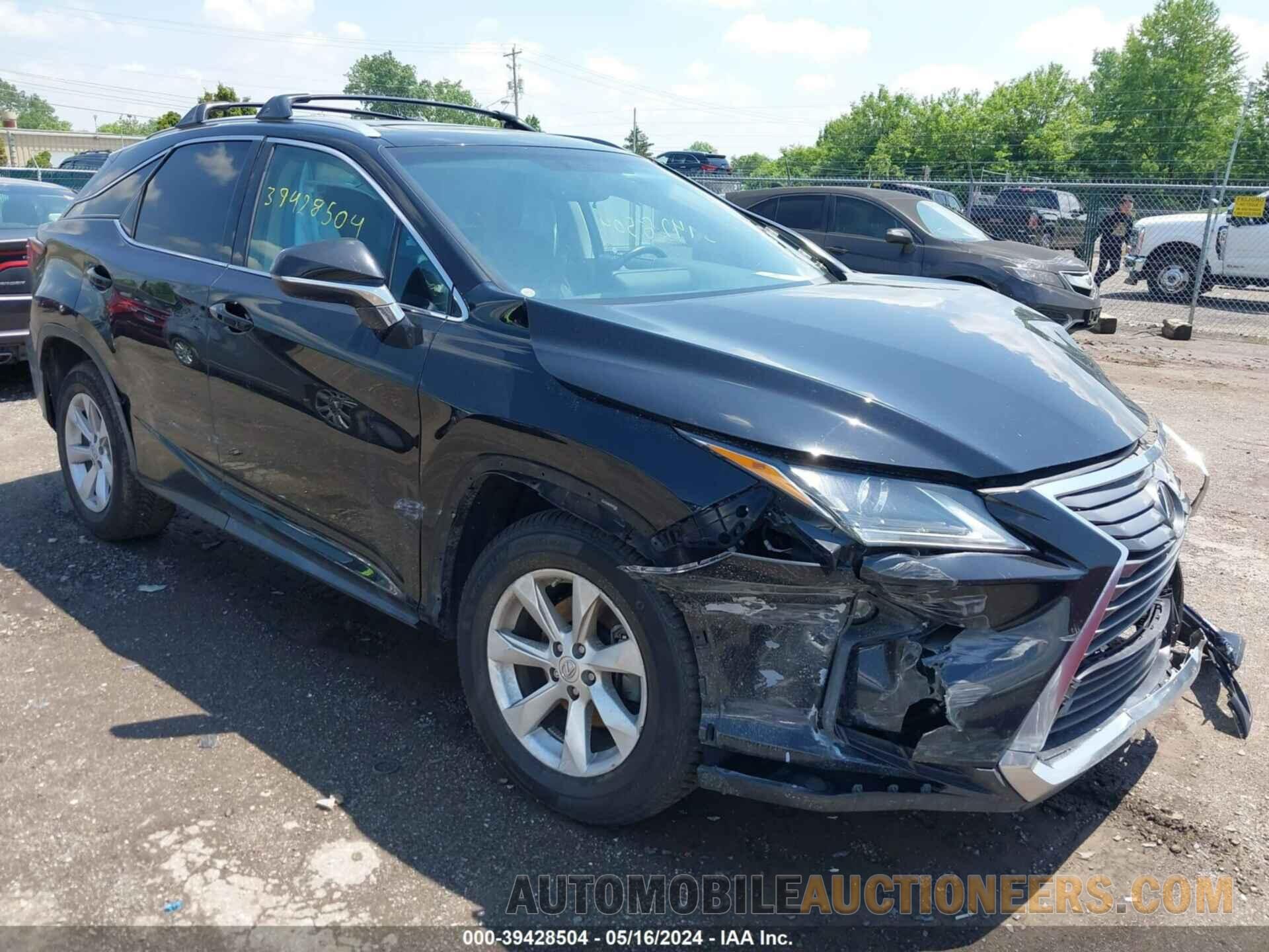 2T2BZMCA7GC025810 LEXUS RX 350 2016