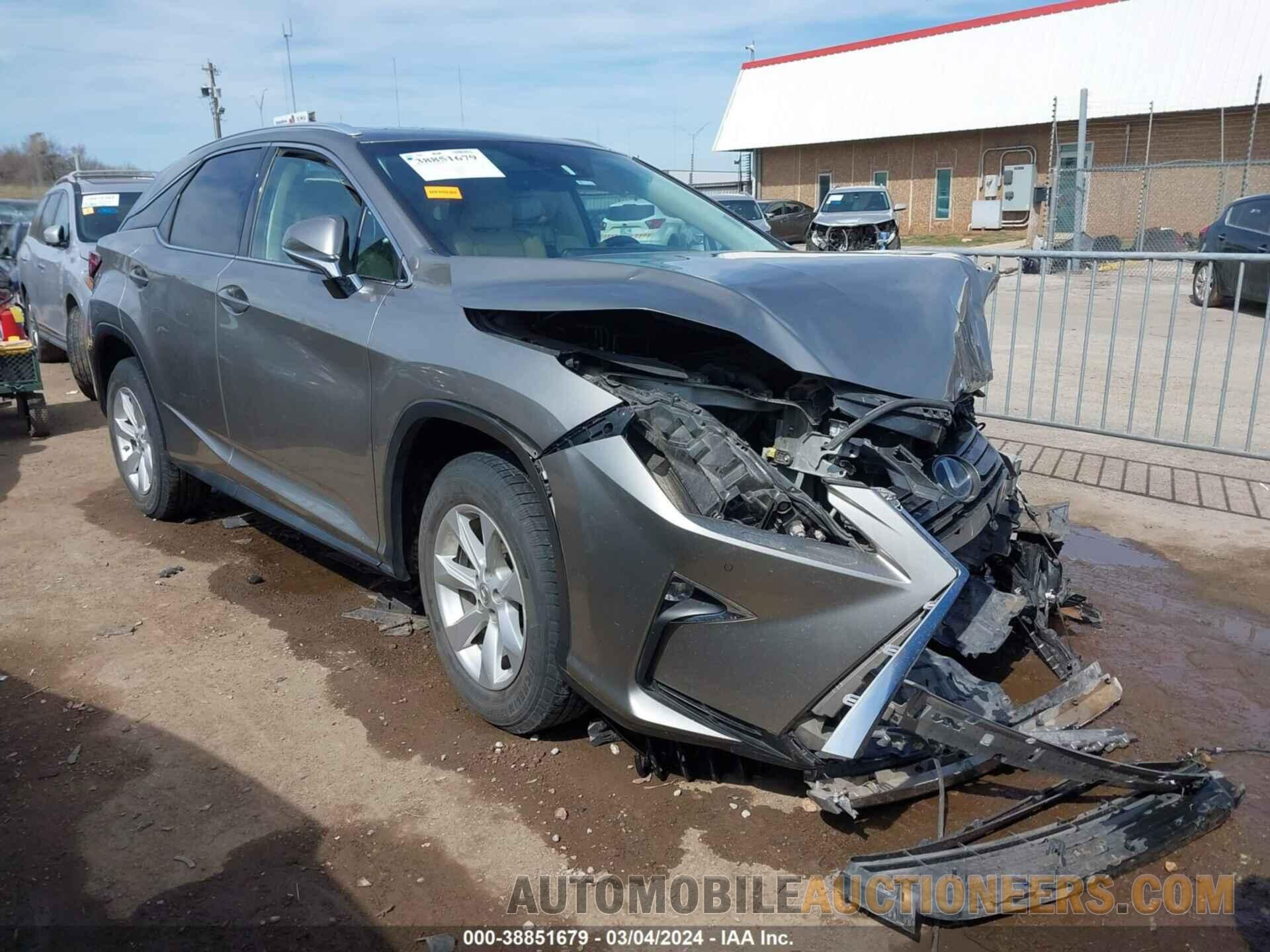 2T2BZMCA7HC073180 LEXUS RX 350 2017