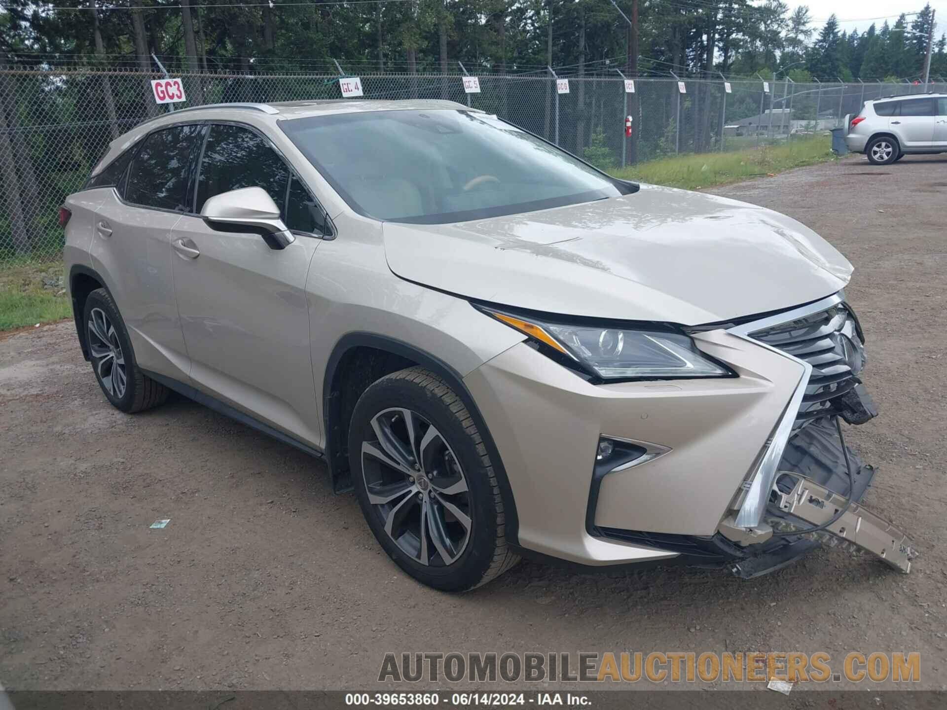 2T2BZMCA7HC088116 LEXUS RX 350 2017