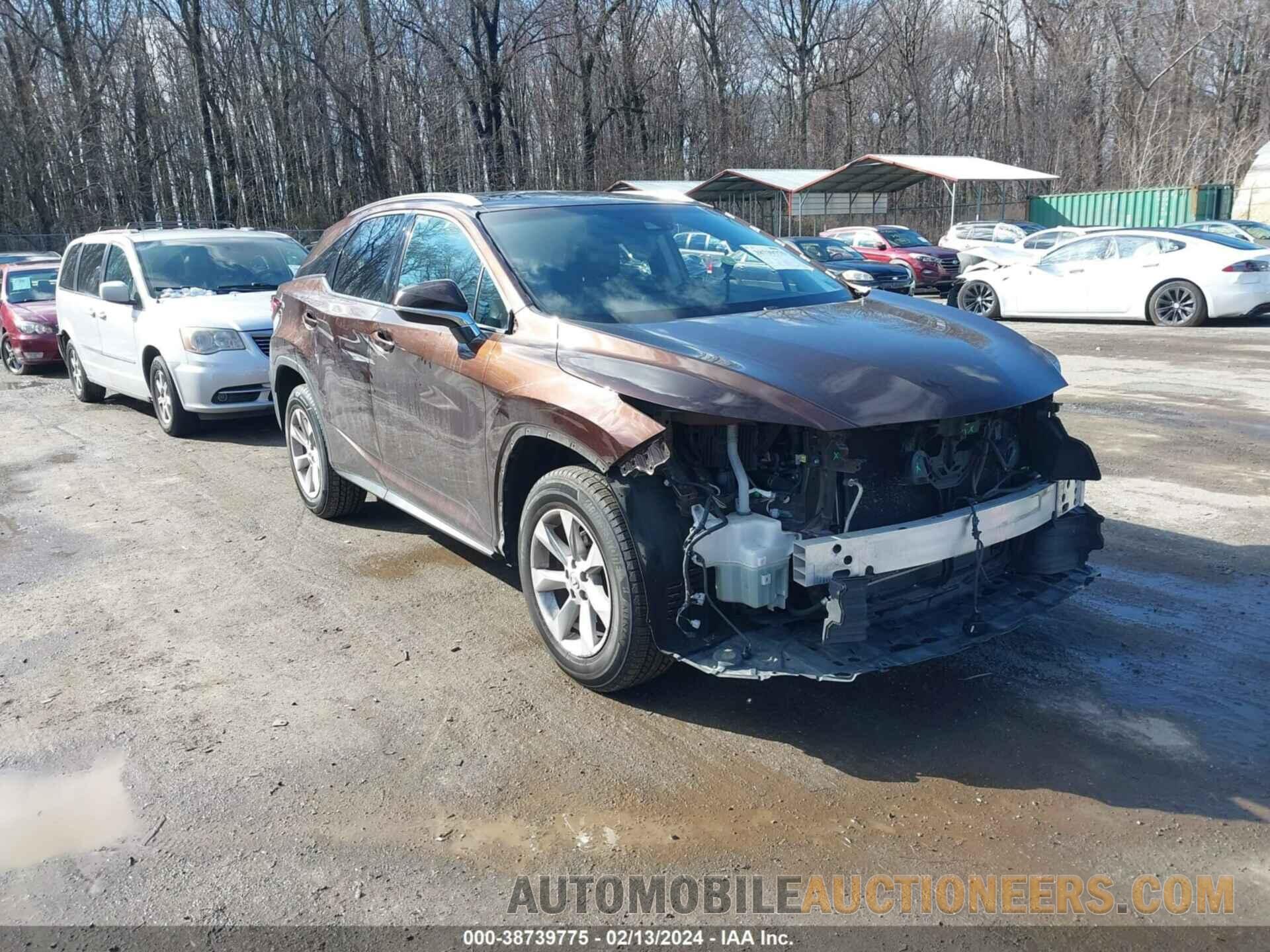 2T2BZMCA7HC097172 LEXUS RX 350 2017