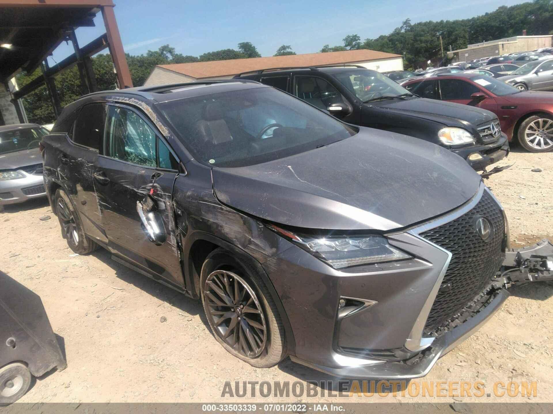 2T2BZMCA7HC118246 LEXUS RX 2017