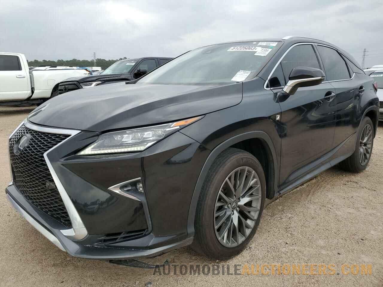 2T2BZMCA7HC125486 LEXUS RX350 2017